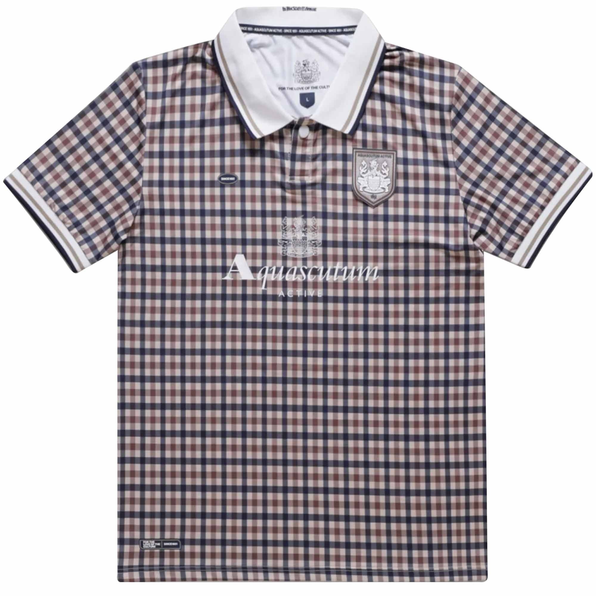 Aquascutum Since 1851 Away Football Shirt - Club Check – Stuarts