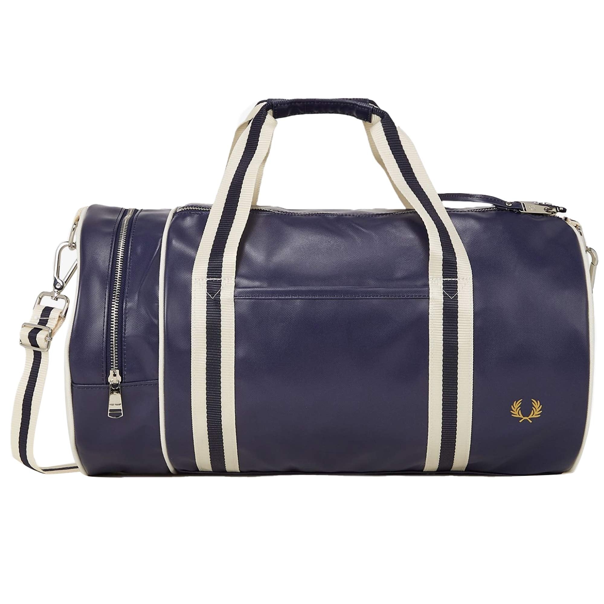 Fred Perry Classic Barrel Bag - Navy L7255-635 – Stuarts London