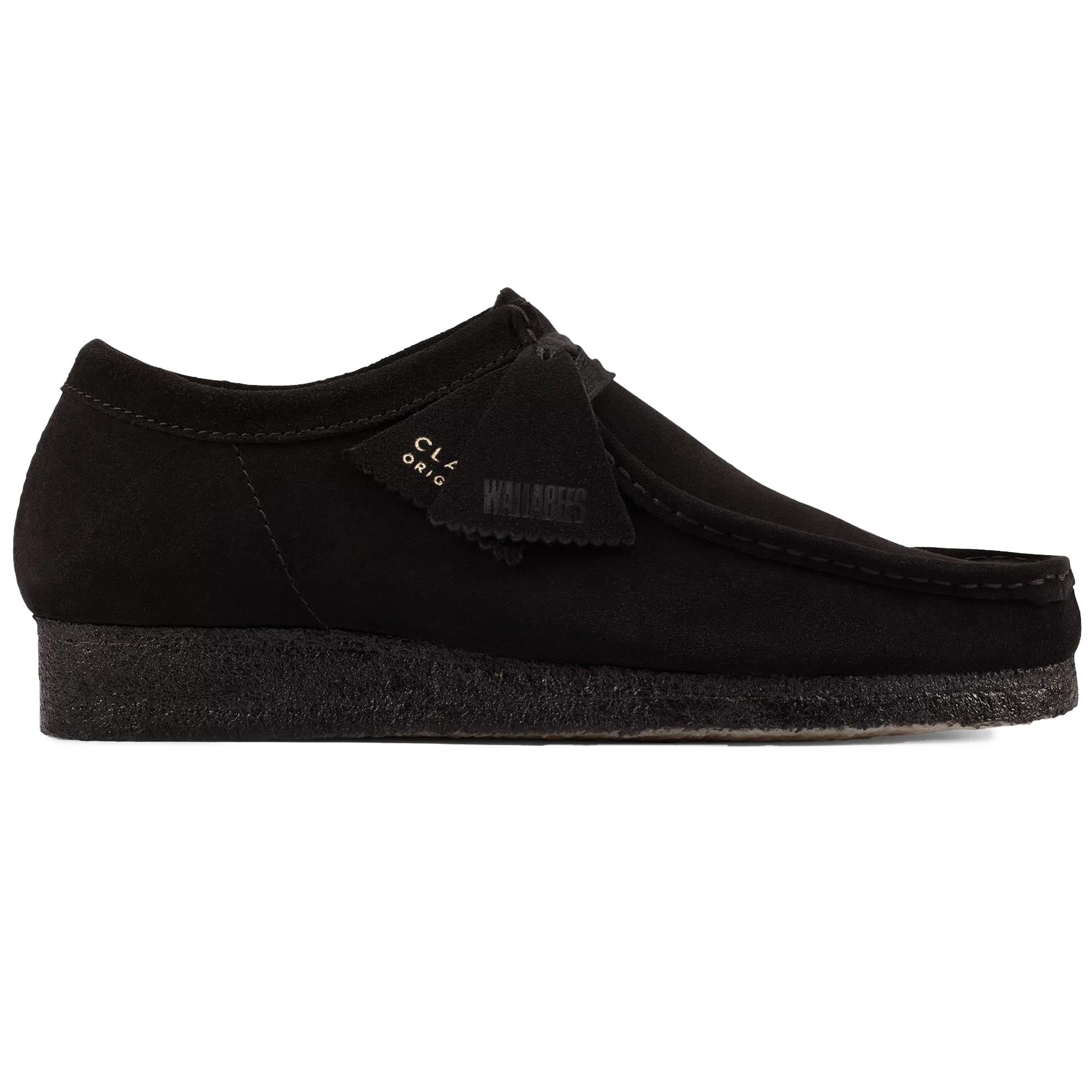 Clarks Originals Wallabee | Black | 261332797| Stuarts London