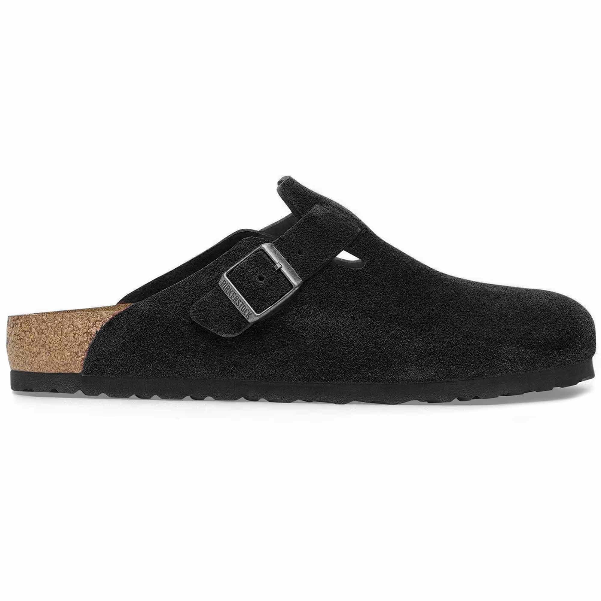 Birkenstock Boston BS - Black – Stuarts London Birkenstock Boston BS - Black – Stuarts London