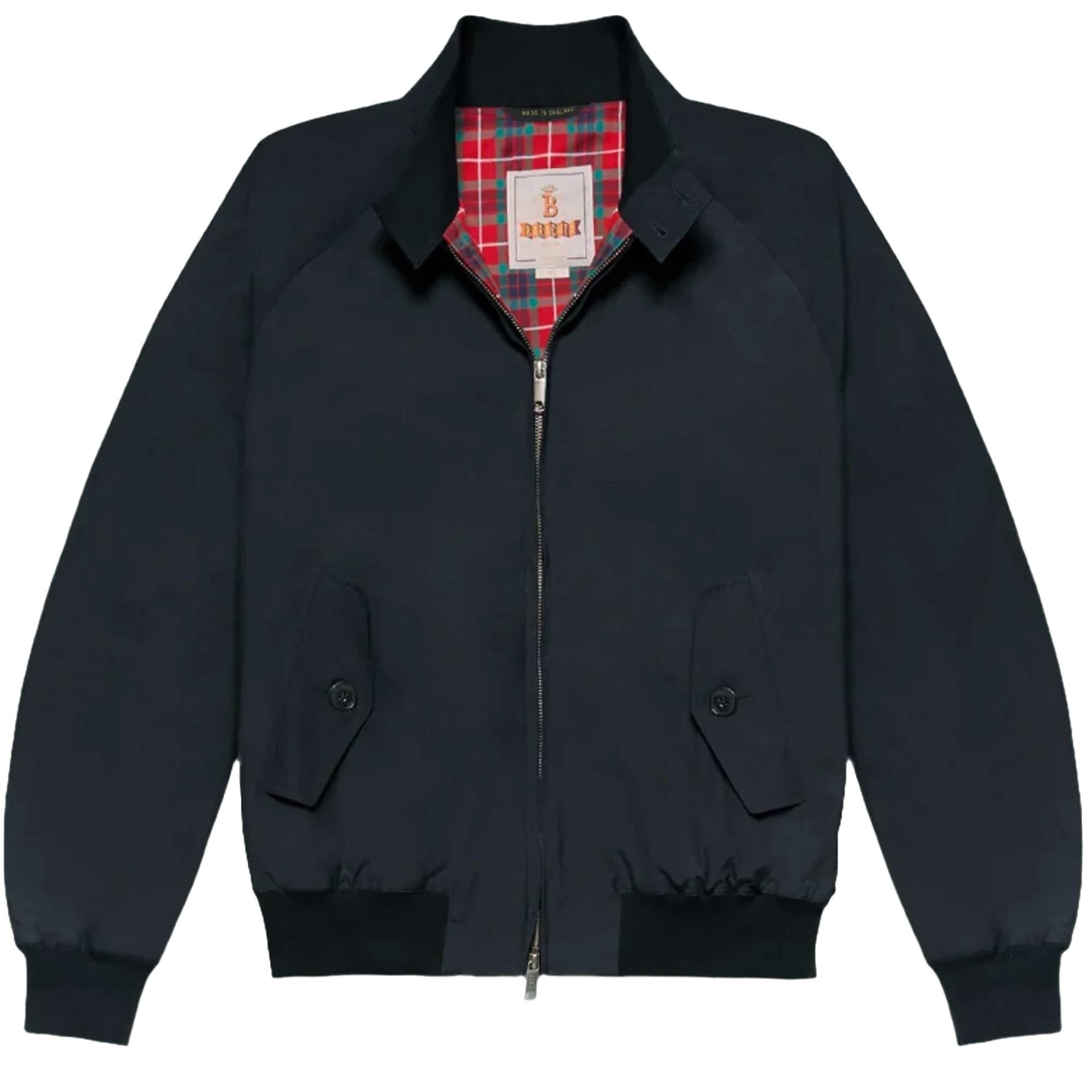 Baracuta G9 Harrington Dark Navy Jacket - BRCPS0001-300 – Stuarts