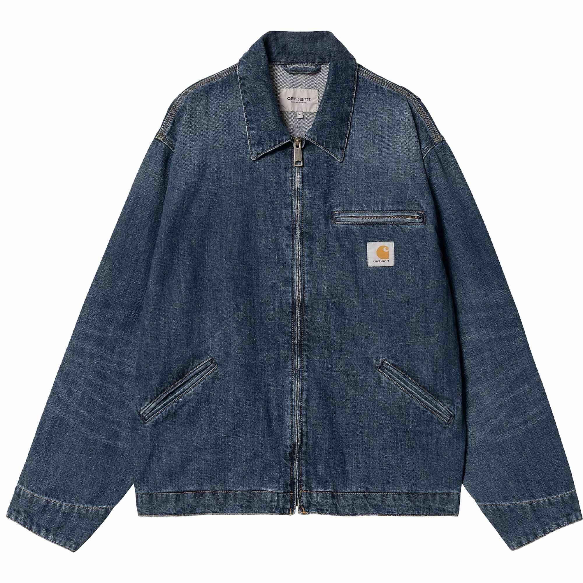 Carhartt WIP OG Detroit Jacket - Dark Blue Washed – Stuarts London