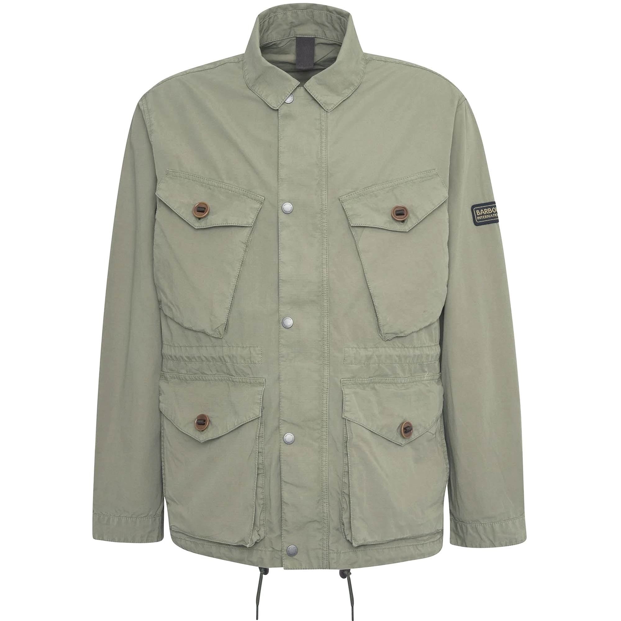 Barbour International Boyer Casual Jacket - Bleached Olive