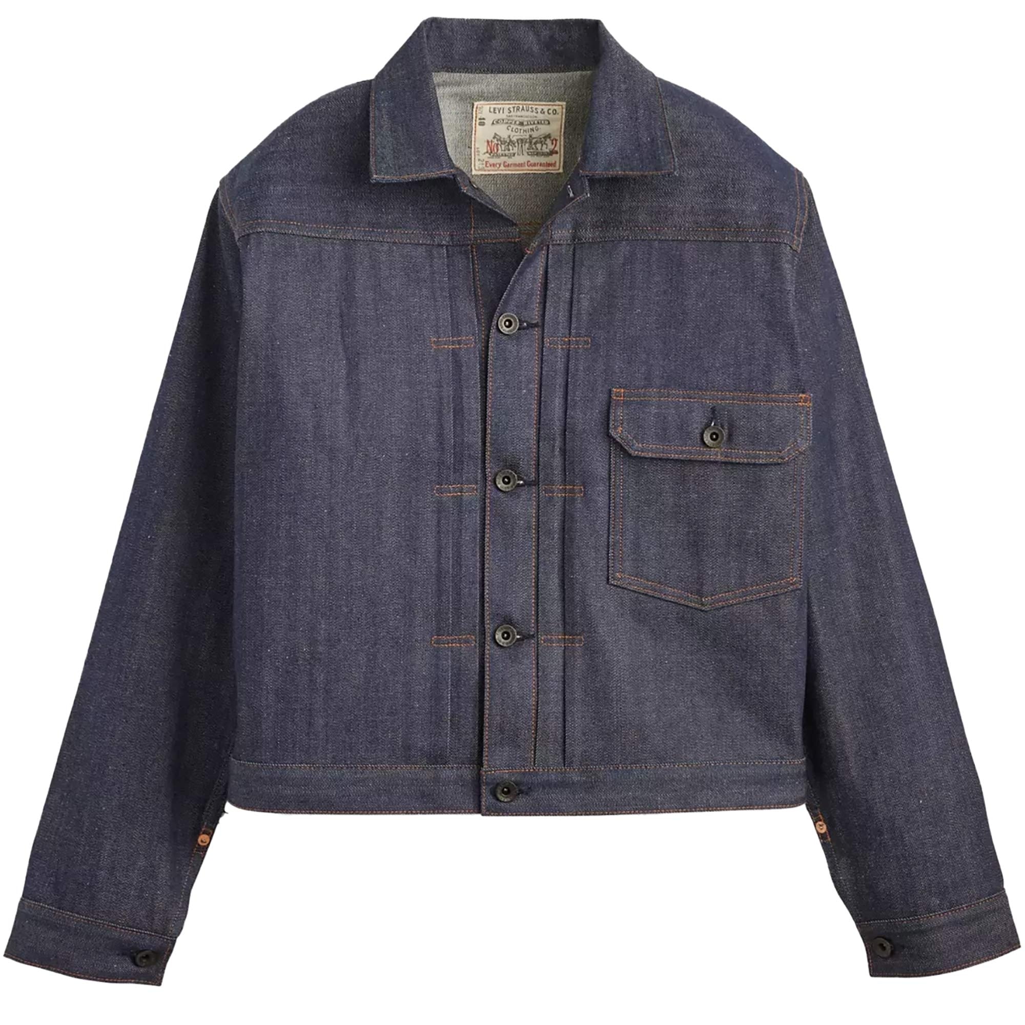 Levi's Vintage 1920s Lot 213 Jacket - Rigid Blue 001L6-0000