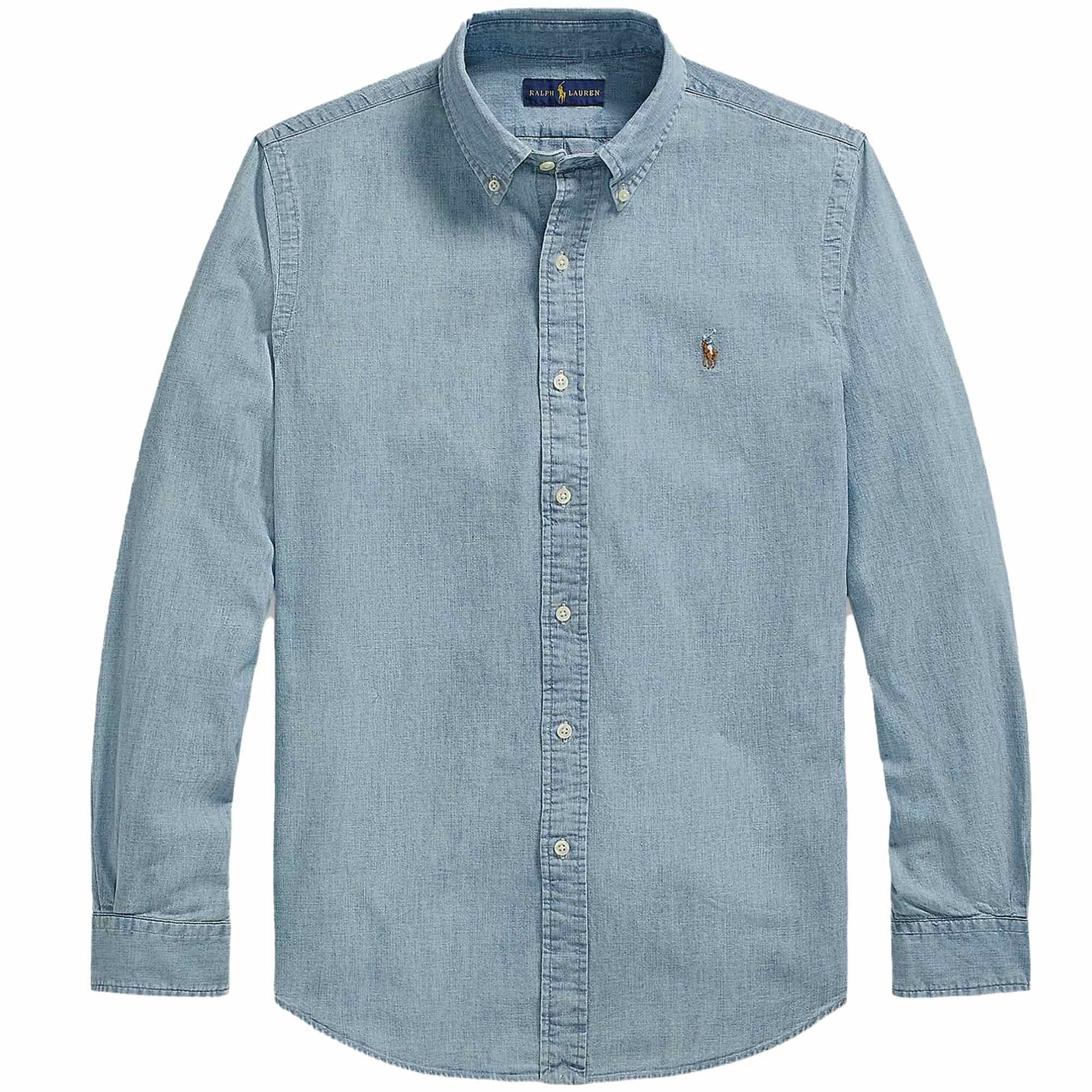 Polo Ralph Lauren Custom Fit Chambray Shirt -710792042001