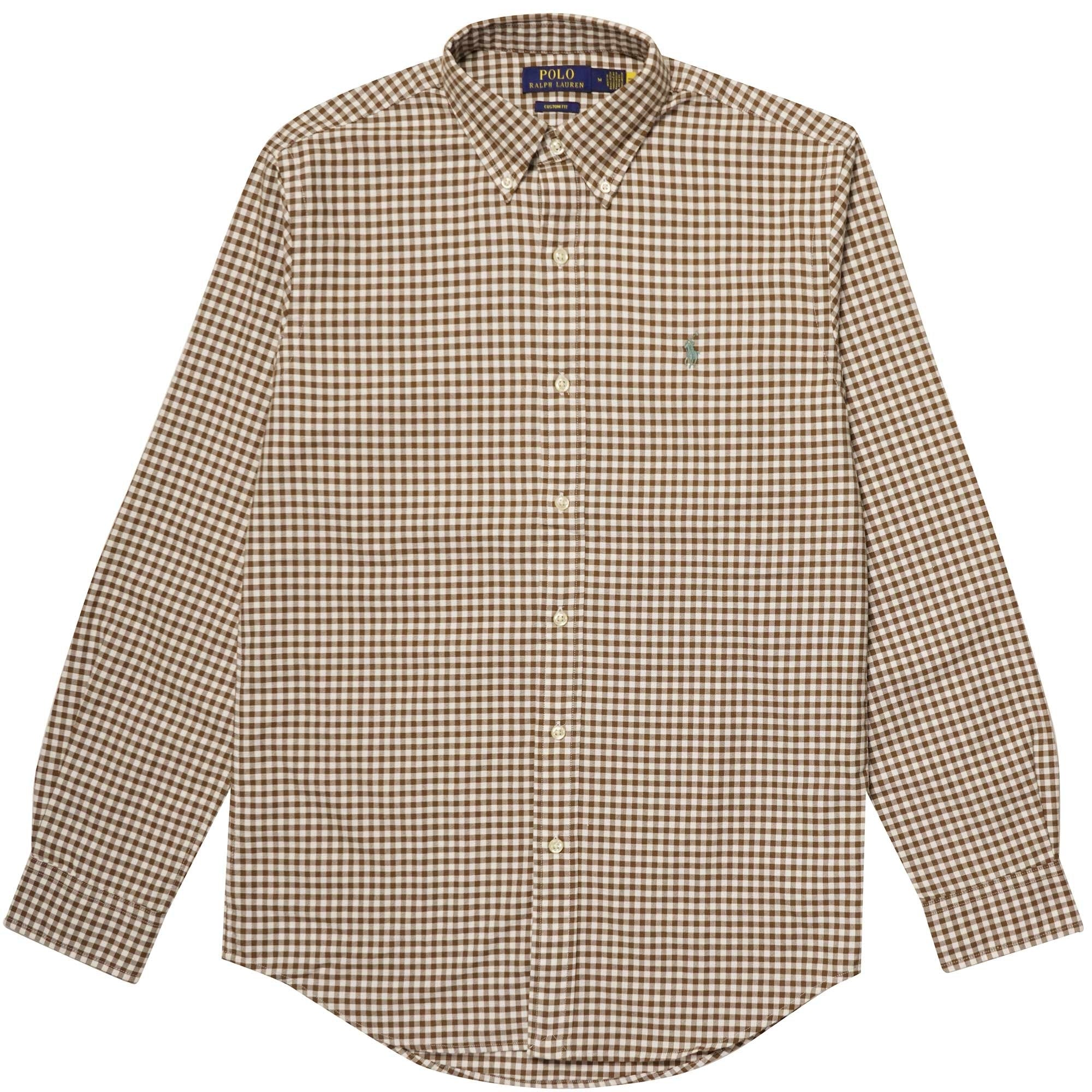 Polo Ralph Lauren Long Sleeve Shirt - Brown – Stuarts London