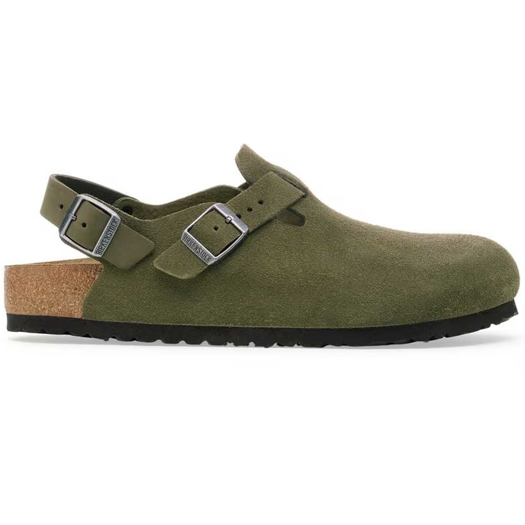 Birkenstock Tokio II Suede - Thyme – Stuarts London