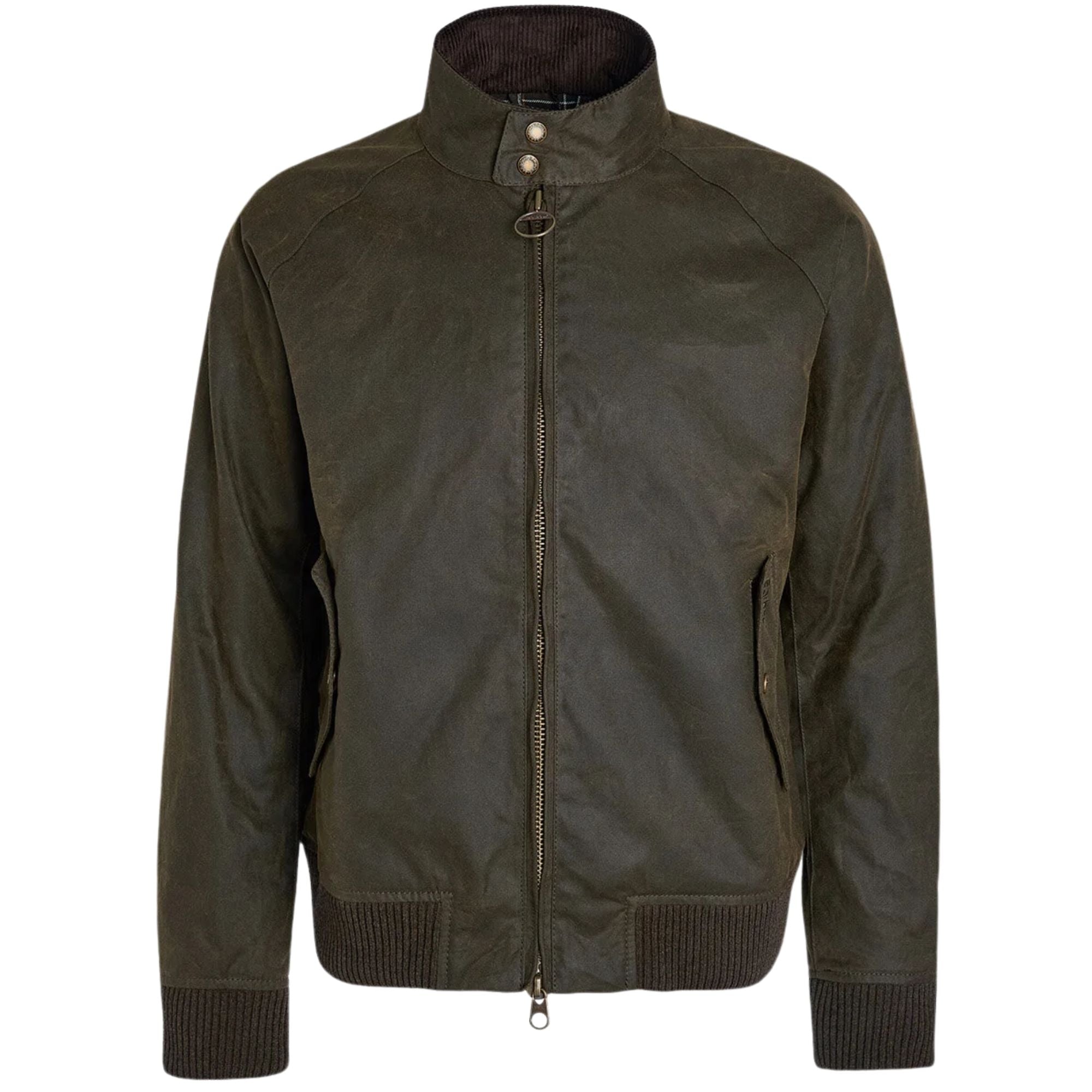 Barbour x Baracuta Porton Wax Jacket - Olive - MWX2237OL52