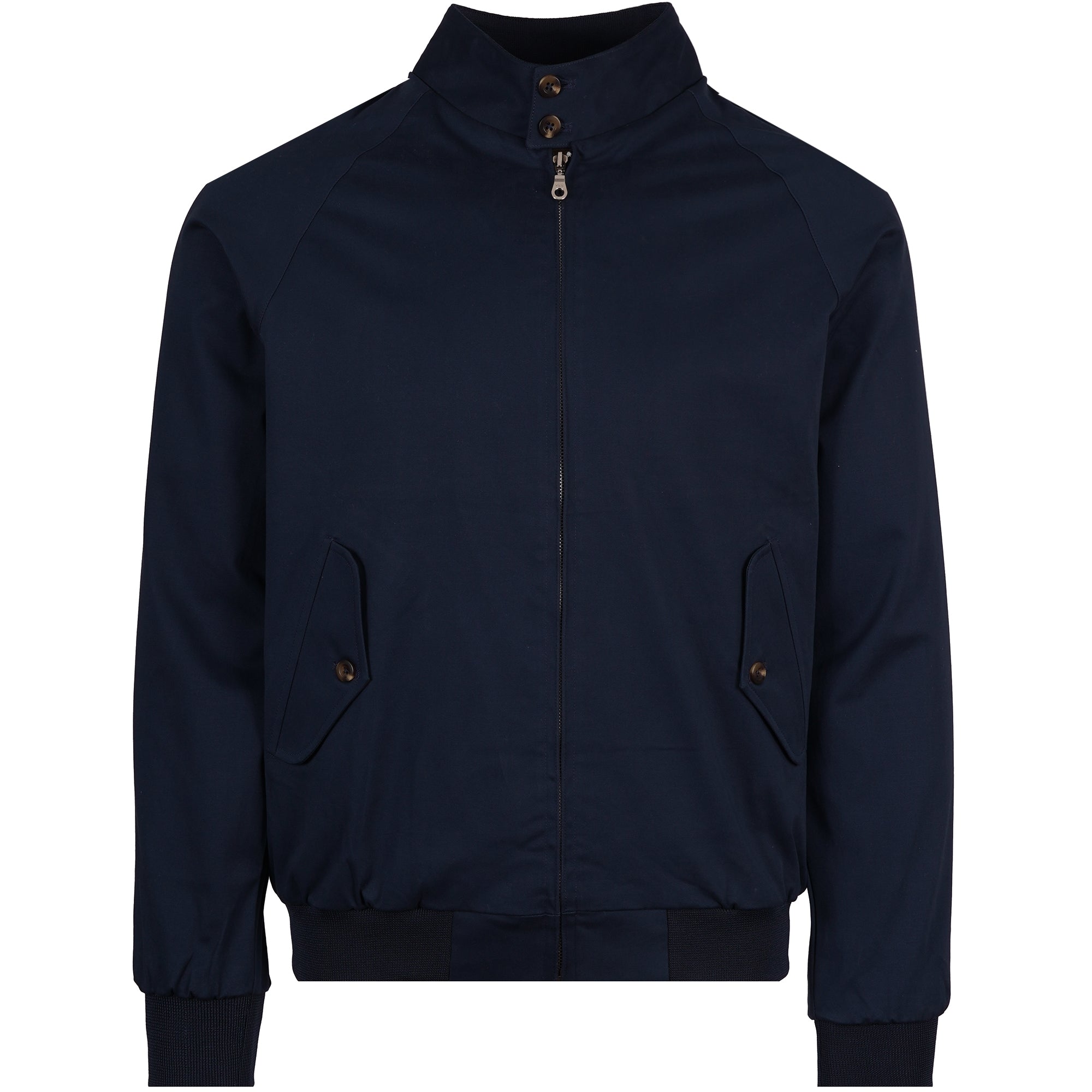 Real Hoxton Harrington Jacket - Navy – Stuarts London