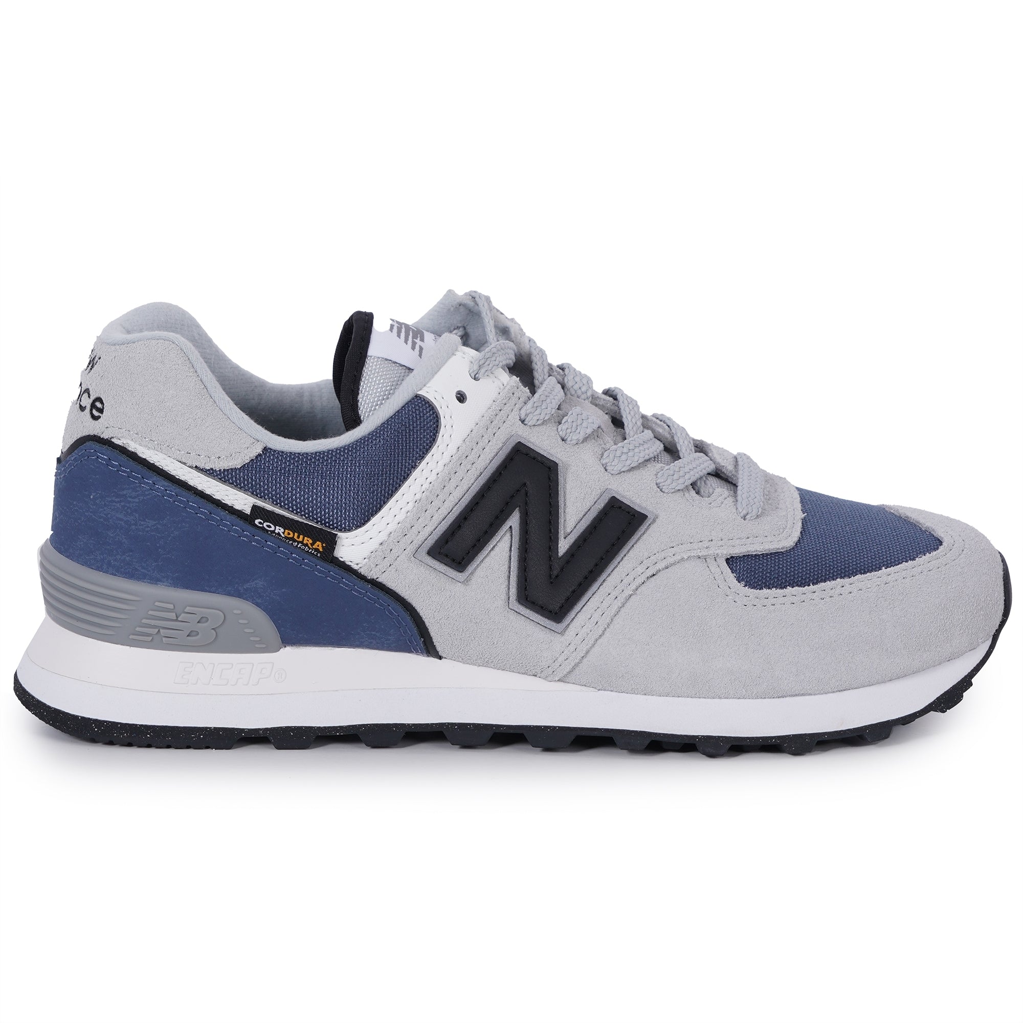 New Balance 574 - Grey/Blue – Stuarts London