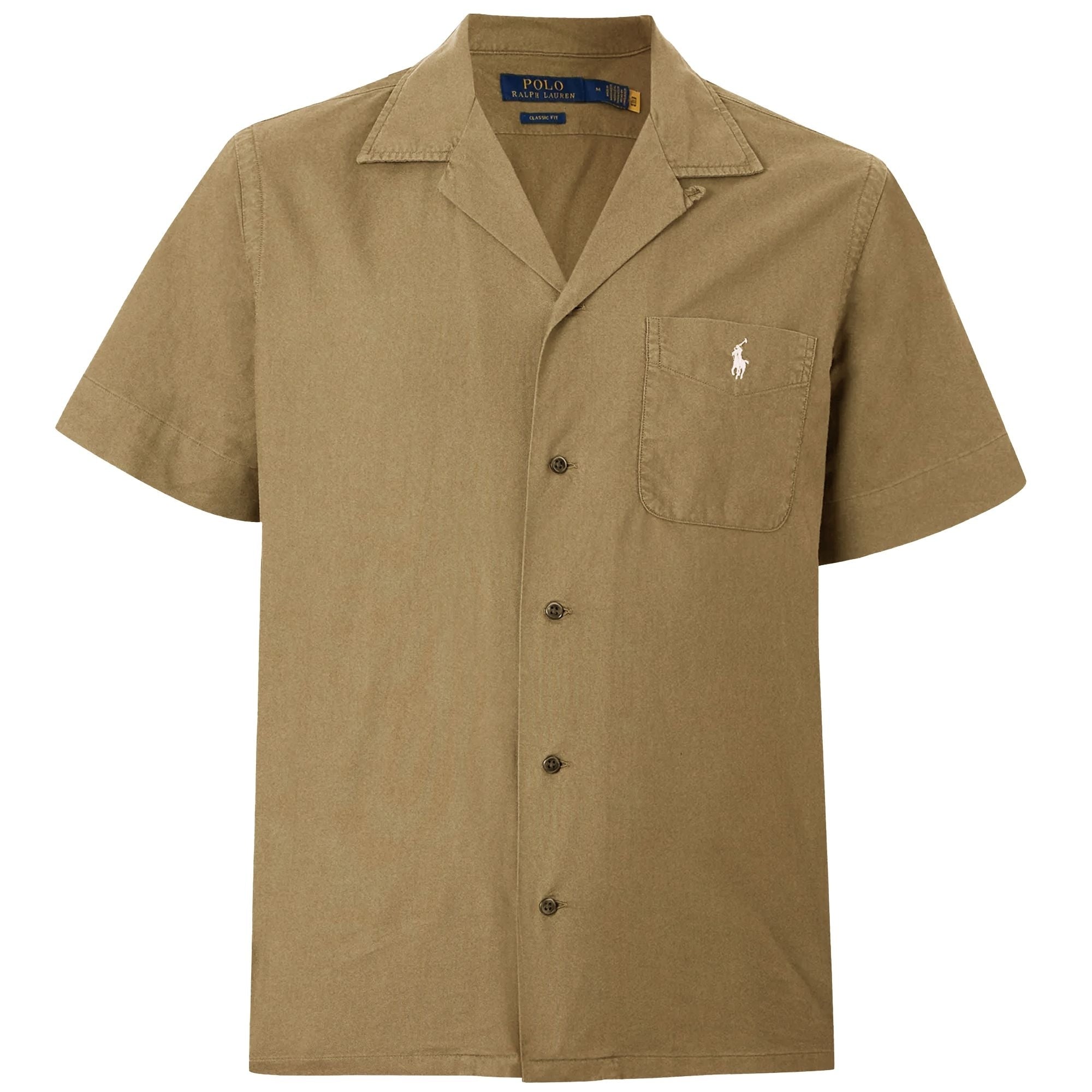 Polo Ralph Lauren Logo Shirt - Caf Tan – Stuarts London