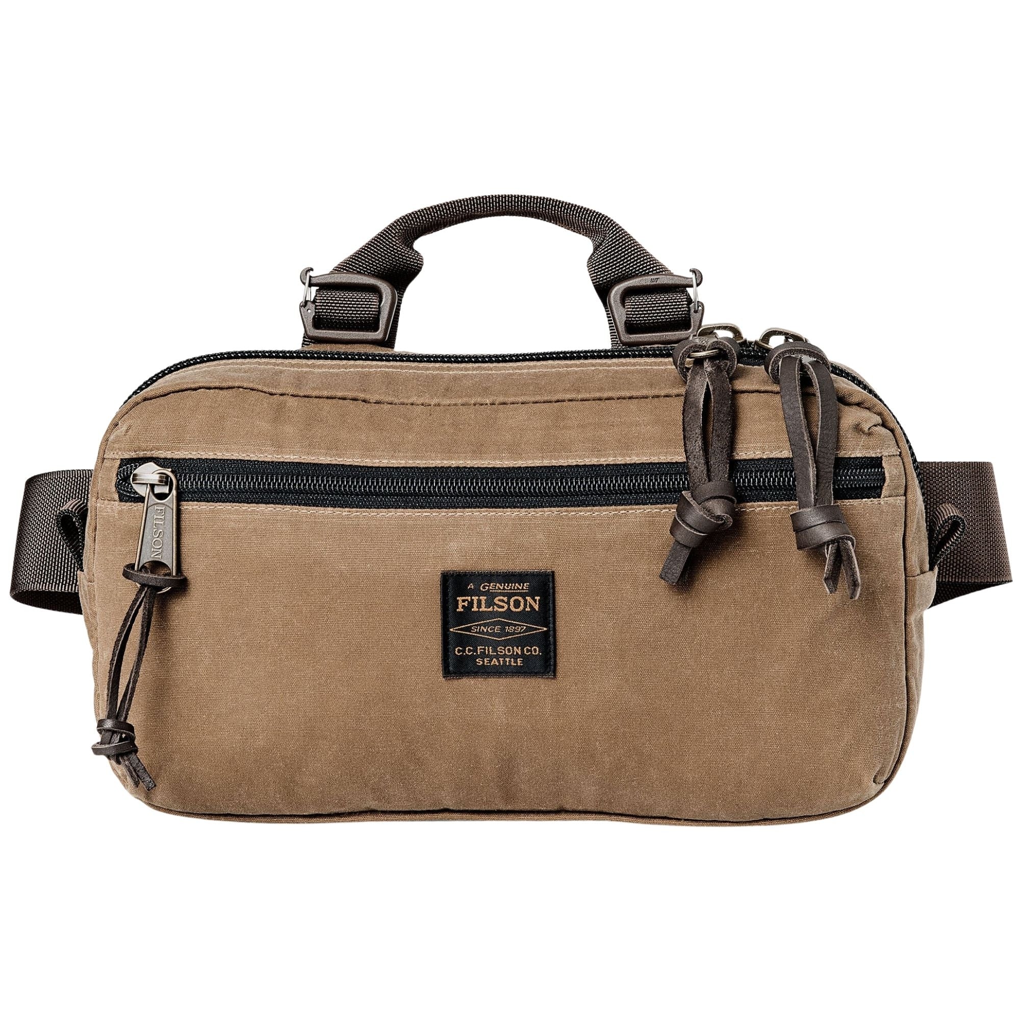Filson Trapper Creek Modular Waistpack - Dark Tan – Stuarts London