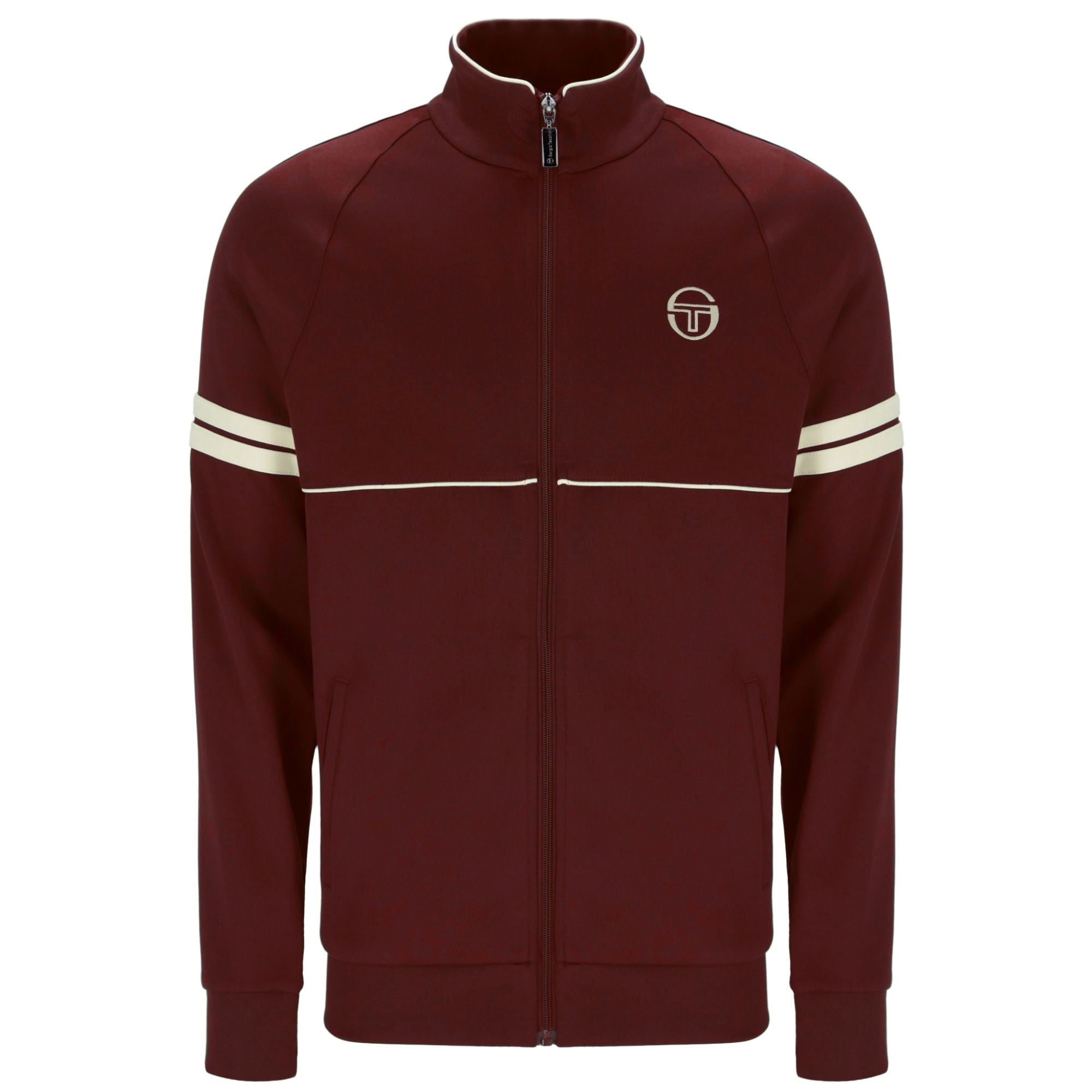 Sergio Tacchini x Stuarts x Stuarts Orion Track Top - Merlot