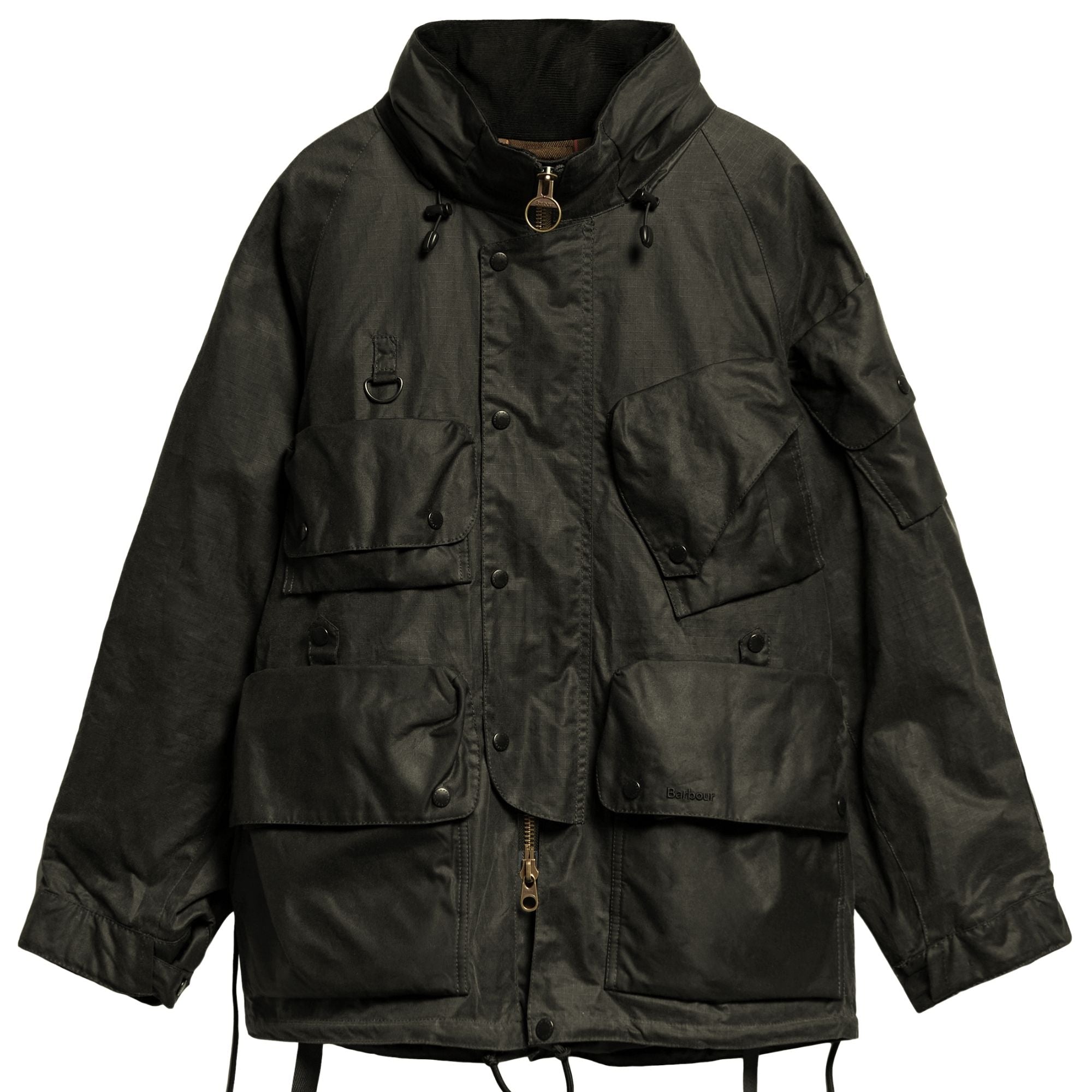 Barbour x Norbit Ripstop Wax Jacket - Olive MWX2614OL – Stuarts London