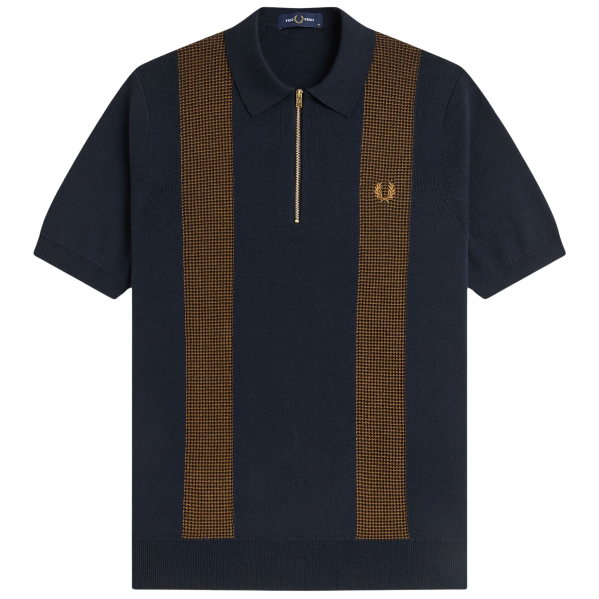 FRED PERRY　Knitted Shirts　バイカラー　UK10 Men's Fred Perry Short-Sleeve Knitted Shirt | Kular Fashion