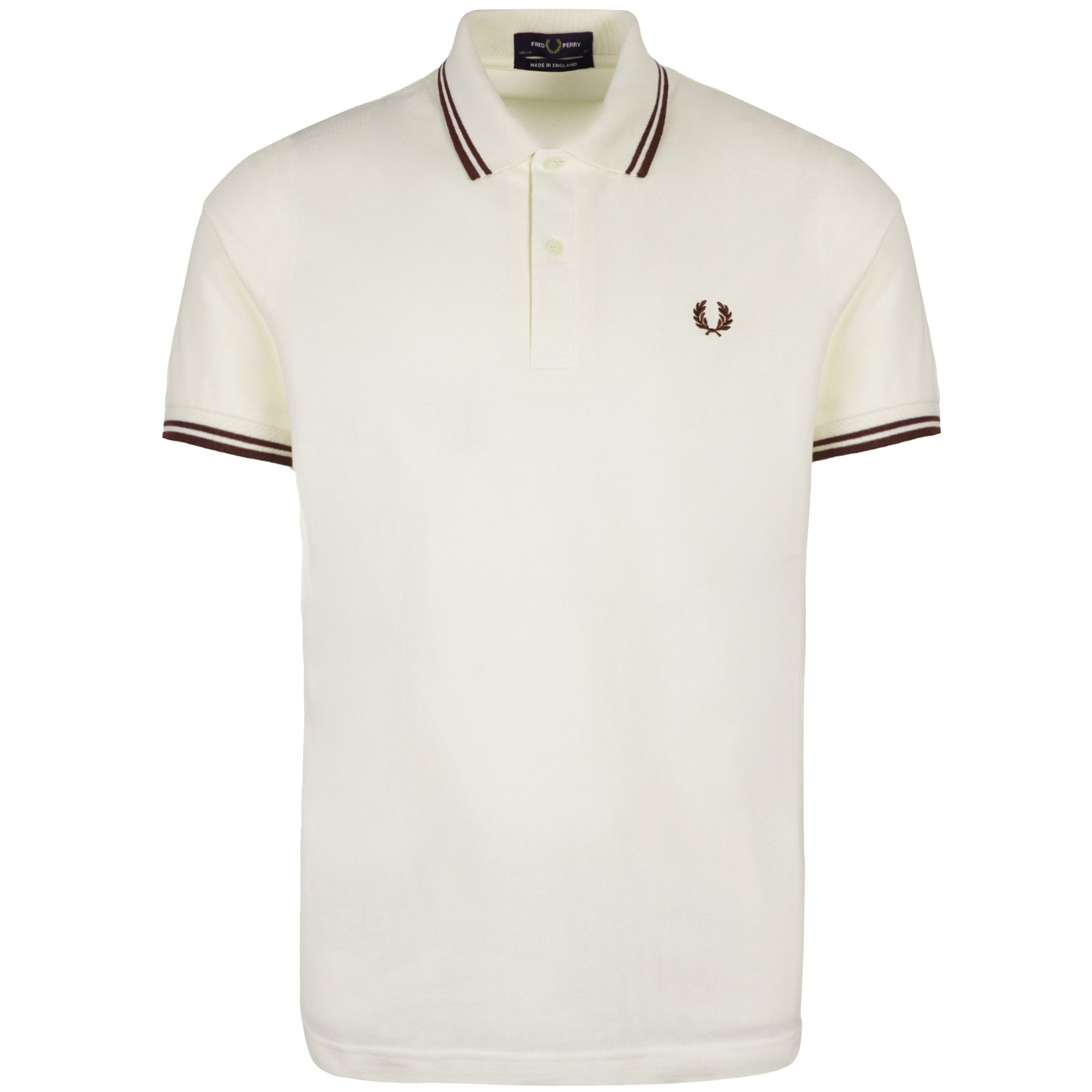 Fred Perry M12 Twin Tipped Polo - Buttercream M12-47F – Stuarts London