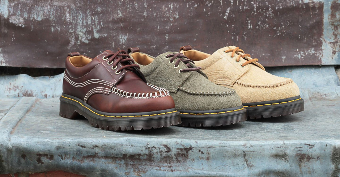 Dr. Martens All New Archive Inspired Lowell Boat Shoe