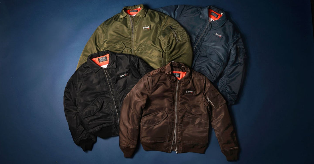 New Arrivals And History Behind Schott NYC's Beloved 90s Bombers