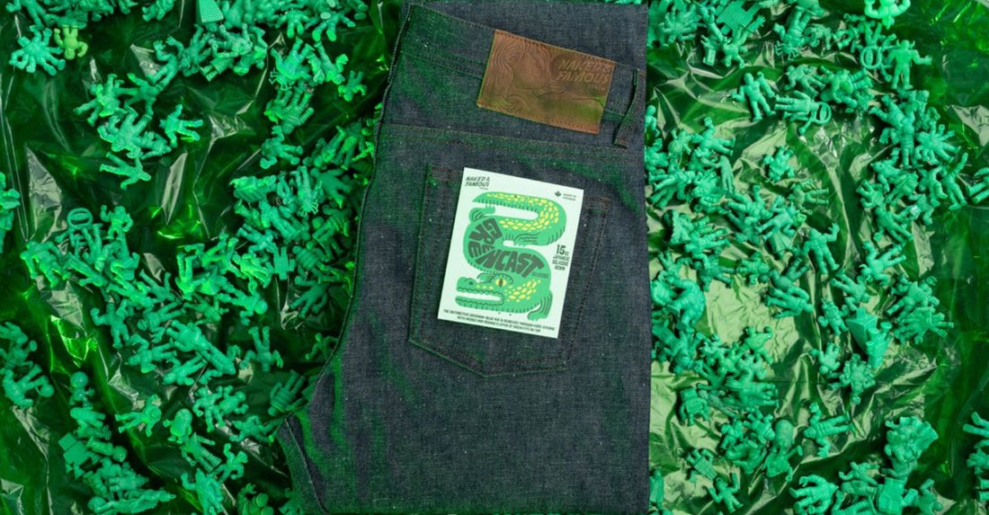 Greencast Slub Selvedge From Naked & Famous