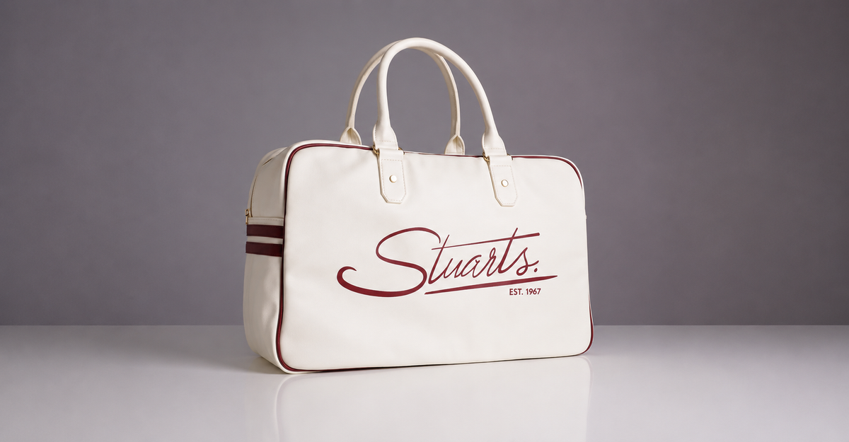 Sergio Tacchini x Stuarts: The Exclusive Railton Holdall