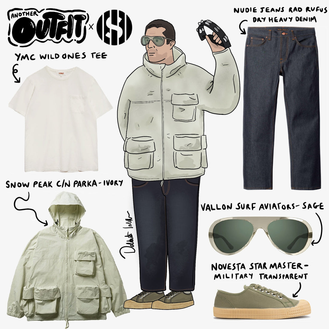 The Ultimate Oasis Tour Outfit Guide with @deliberateindifference Illustration