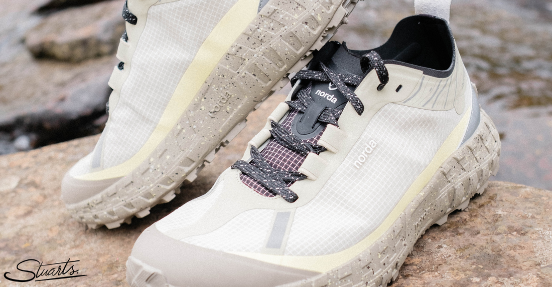 Norda Shoes Now at Stuarts London - Trail Running Redefined