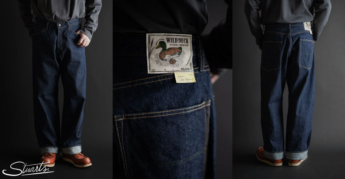 Big John Yoshidenim Wild Duck Jeans: Made in Japan