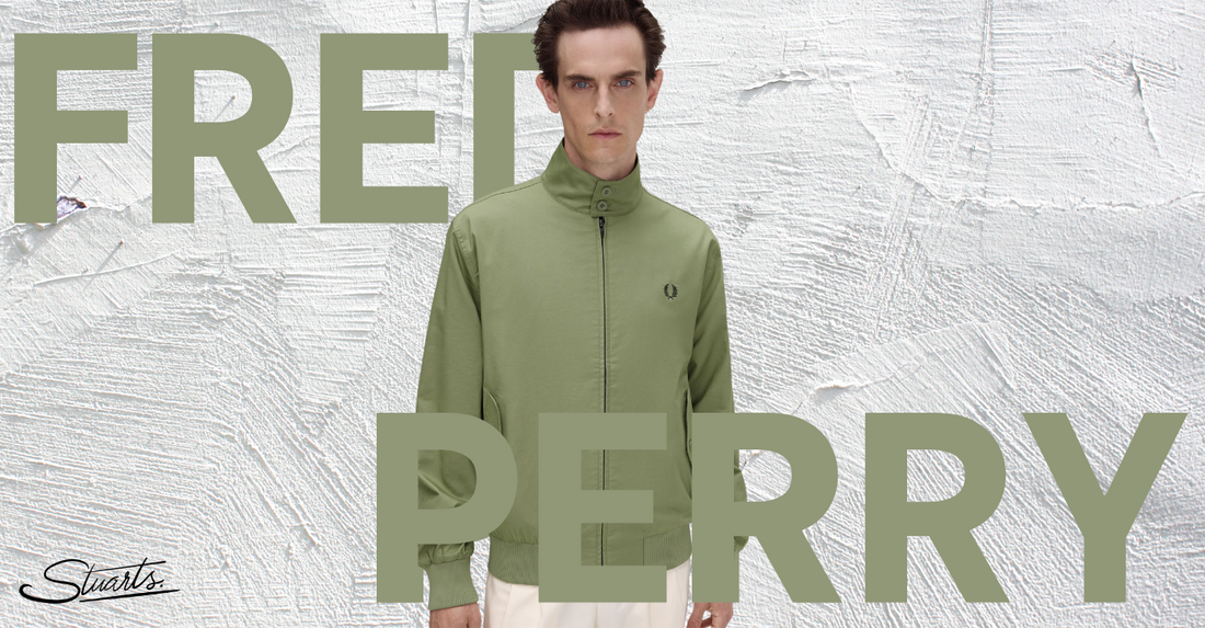 Fred Perry SS25: New Arrivals at Stuarts London - Classic Style with a Fresh Twist