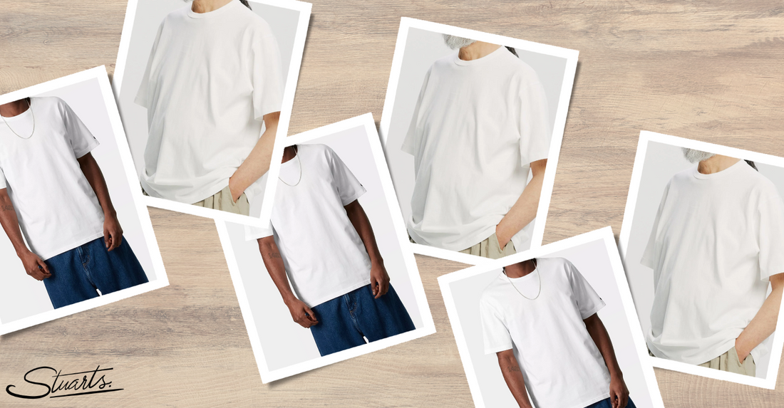 The Ultimate Guide to the Best White T-Shirts for Summer 2025 at Stuarts London