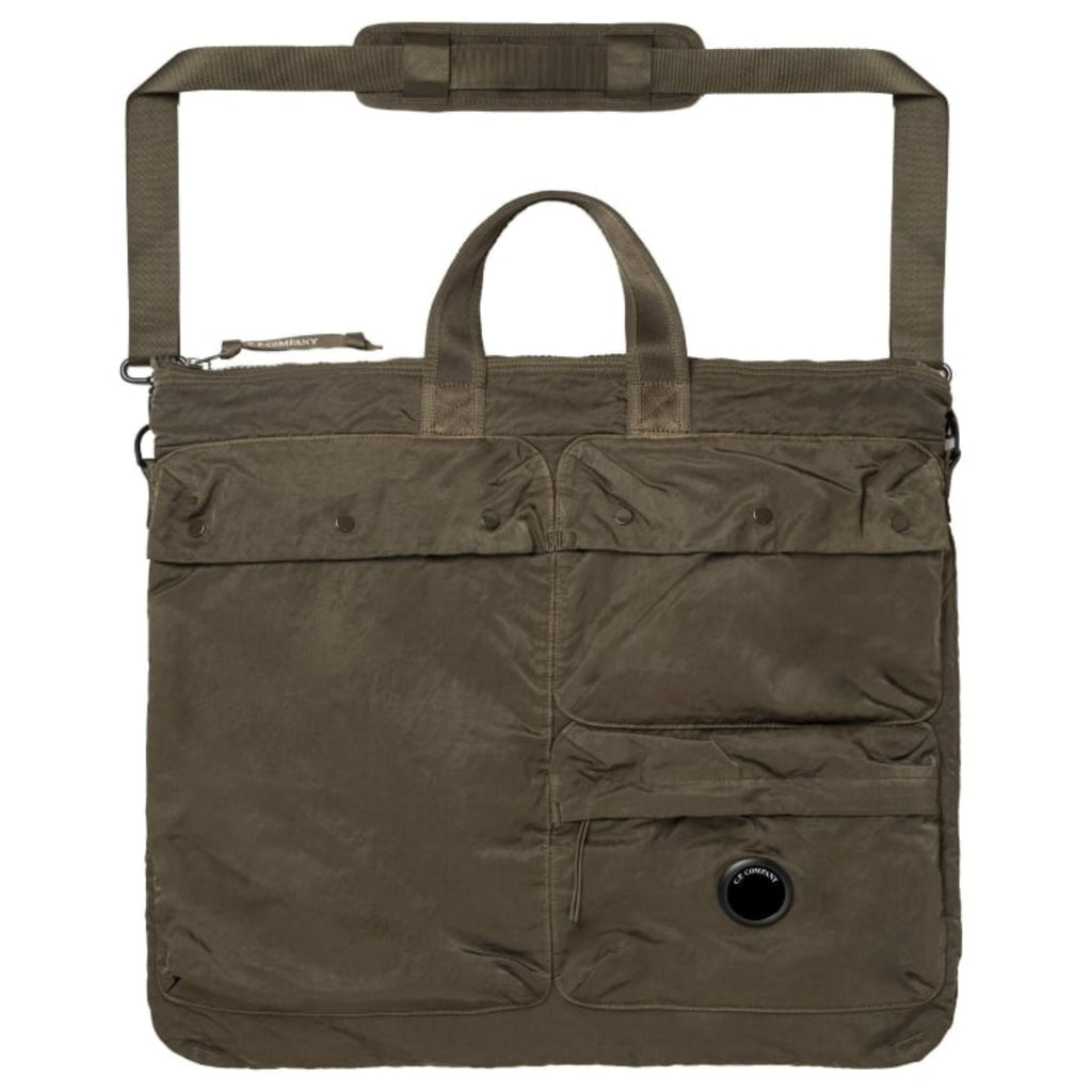 C.P Company Nylon B Lens Shoulder Bag - Ivy Green