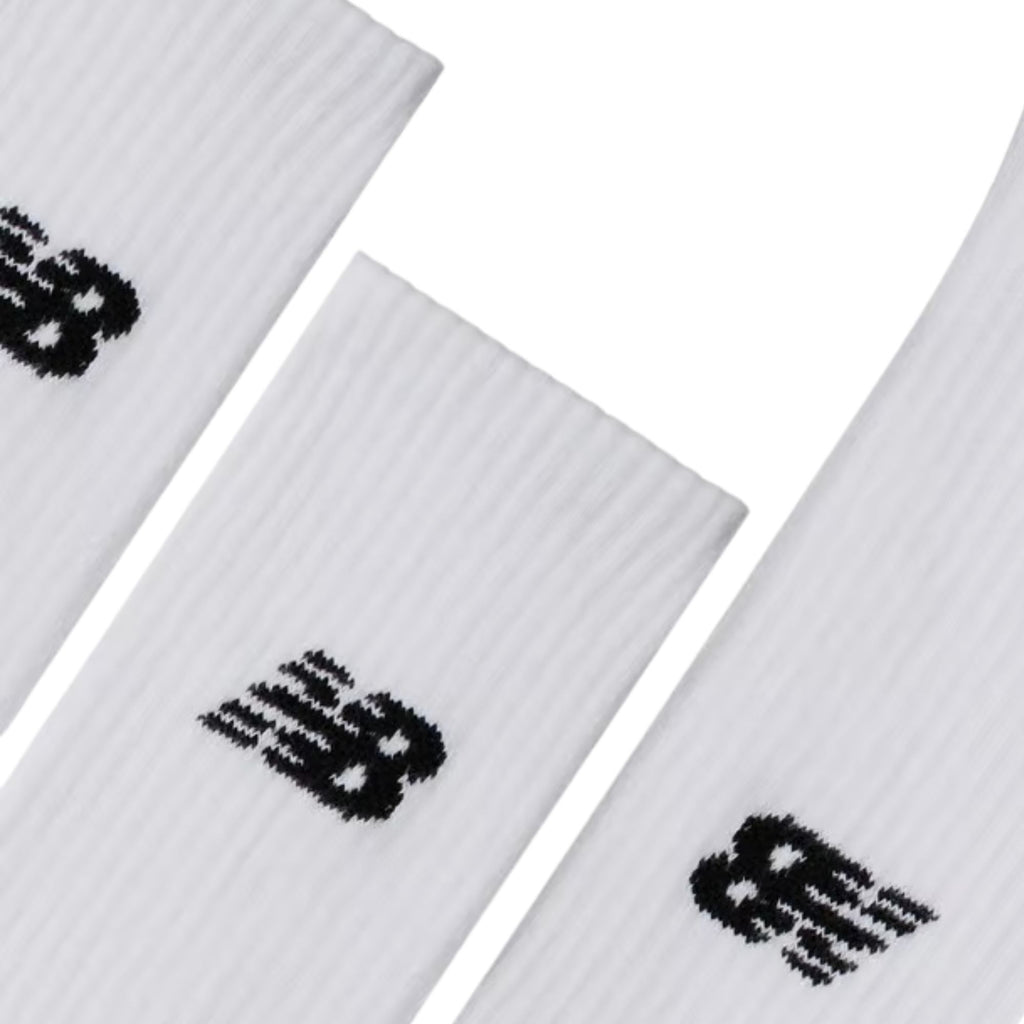 New Balance	Everyday Crew Socks 3 Pack - White