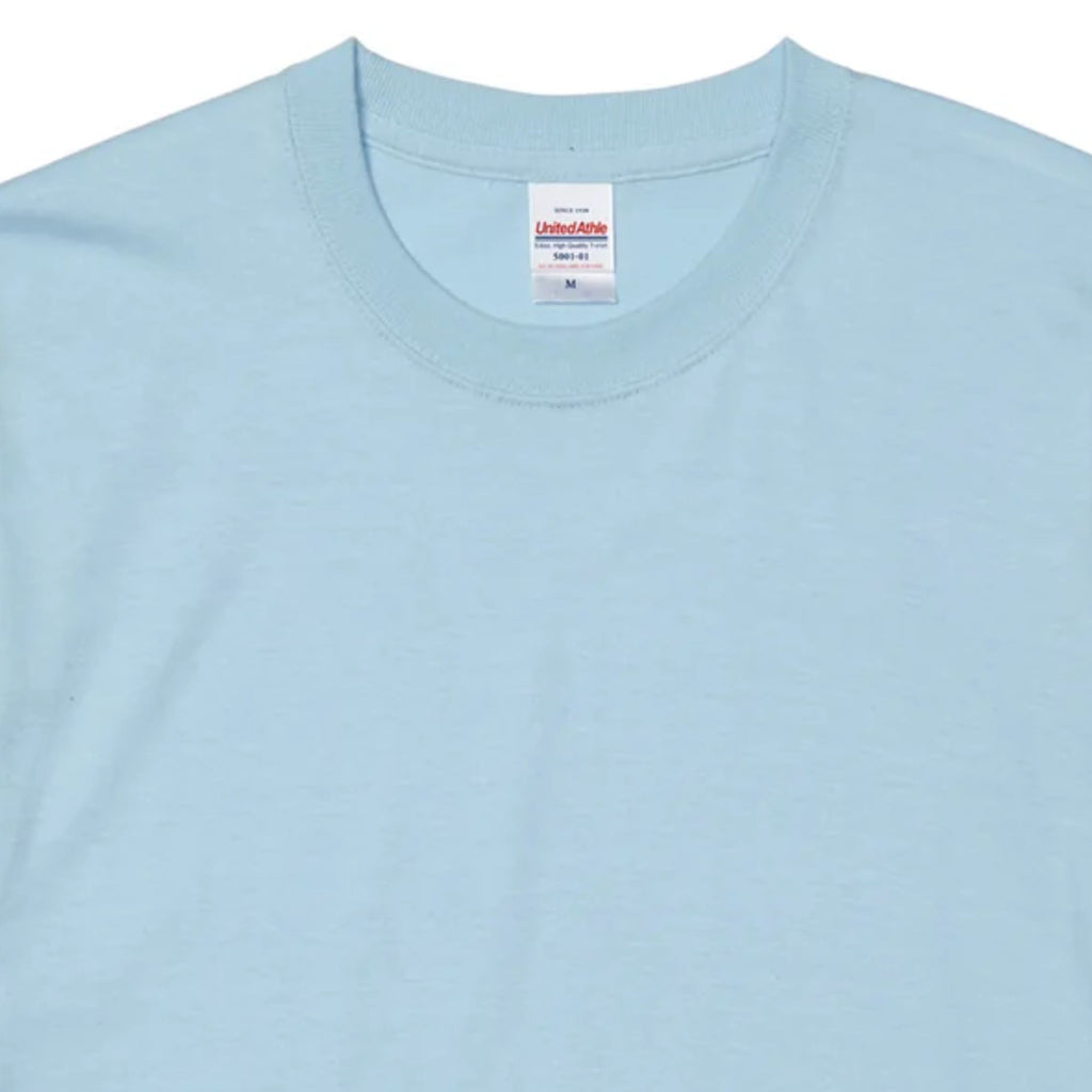 United Athle 5001 Classic Fit 5.6oz T-Shirt - Light Blue