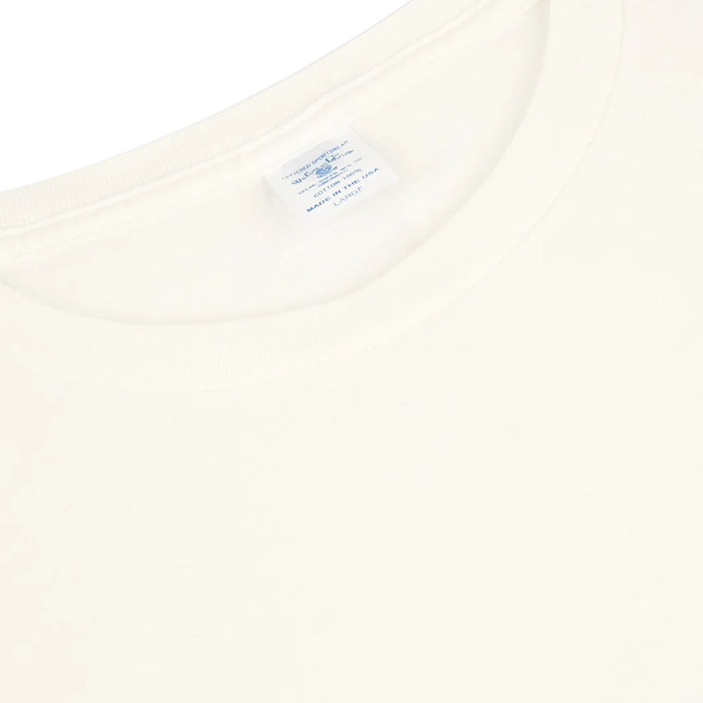 Velva Sheen Short Sleeve Crew Neck T-Shirt - White