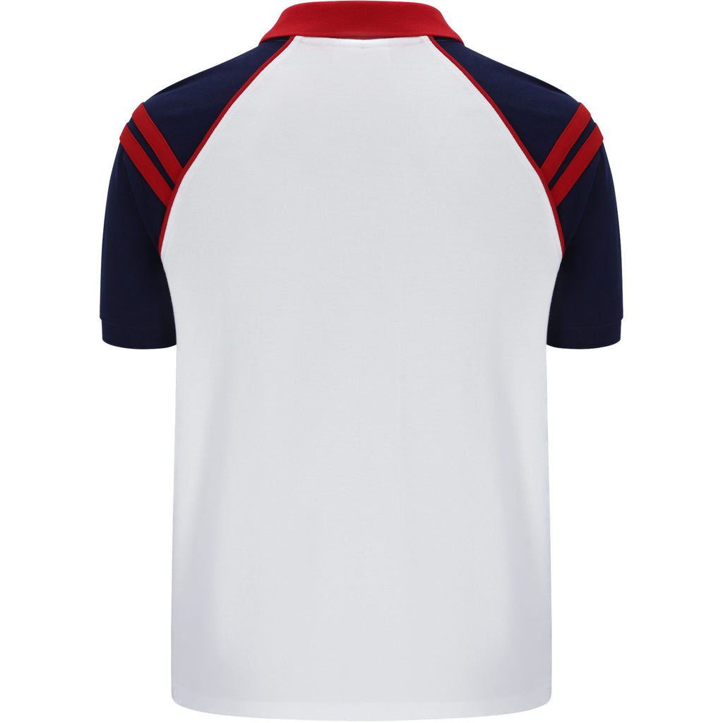 Sergio Tacchini Cortona Polo Shirt - White/Blue