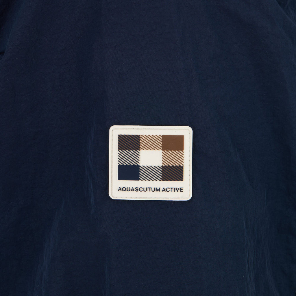 Lamina Mock Neck Jacket - Navy