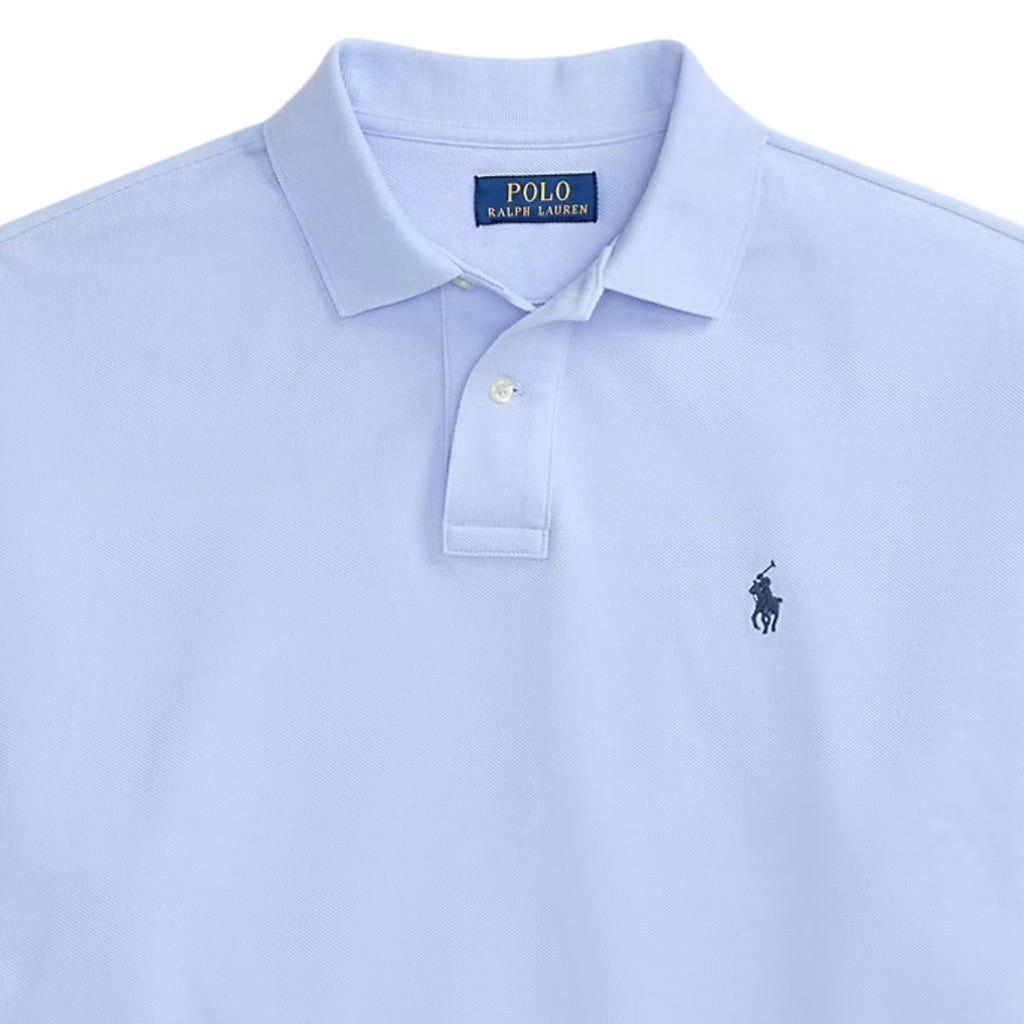 Polo Ralph Lauren Relaxed Fit Mesh Polo Shirt - Pebble Blue