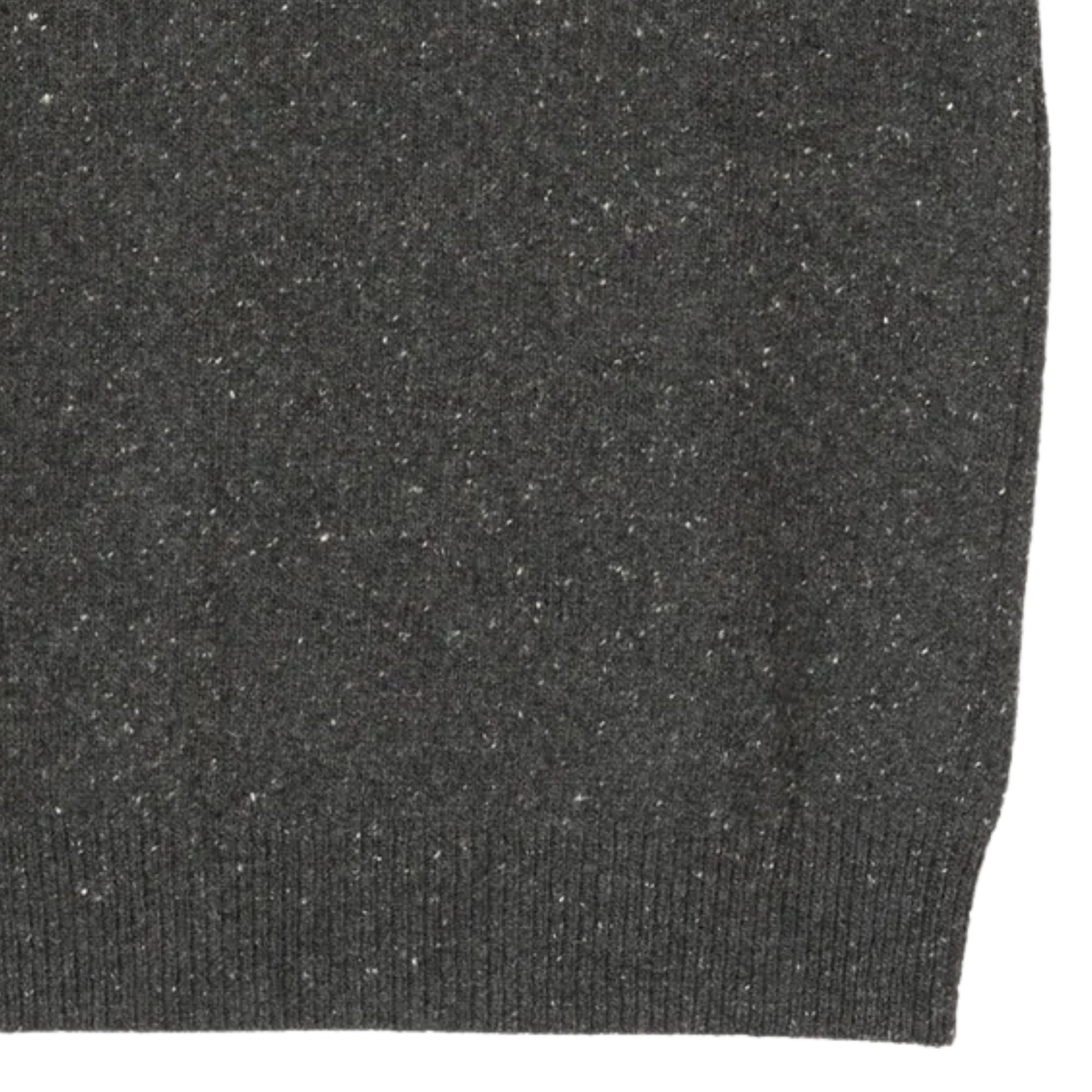 Universal Works Sweater Vest Wool Fleck - Black