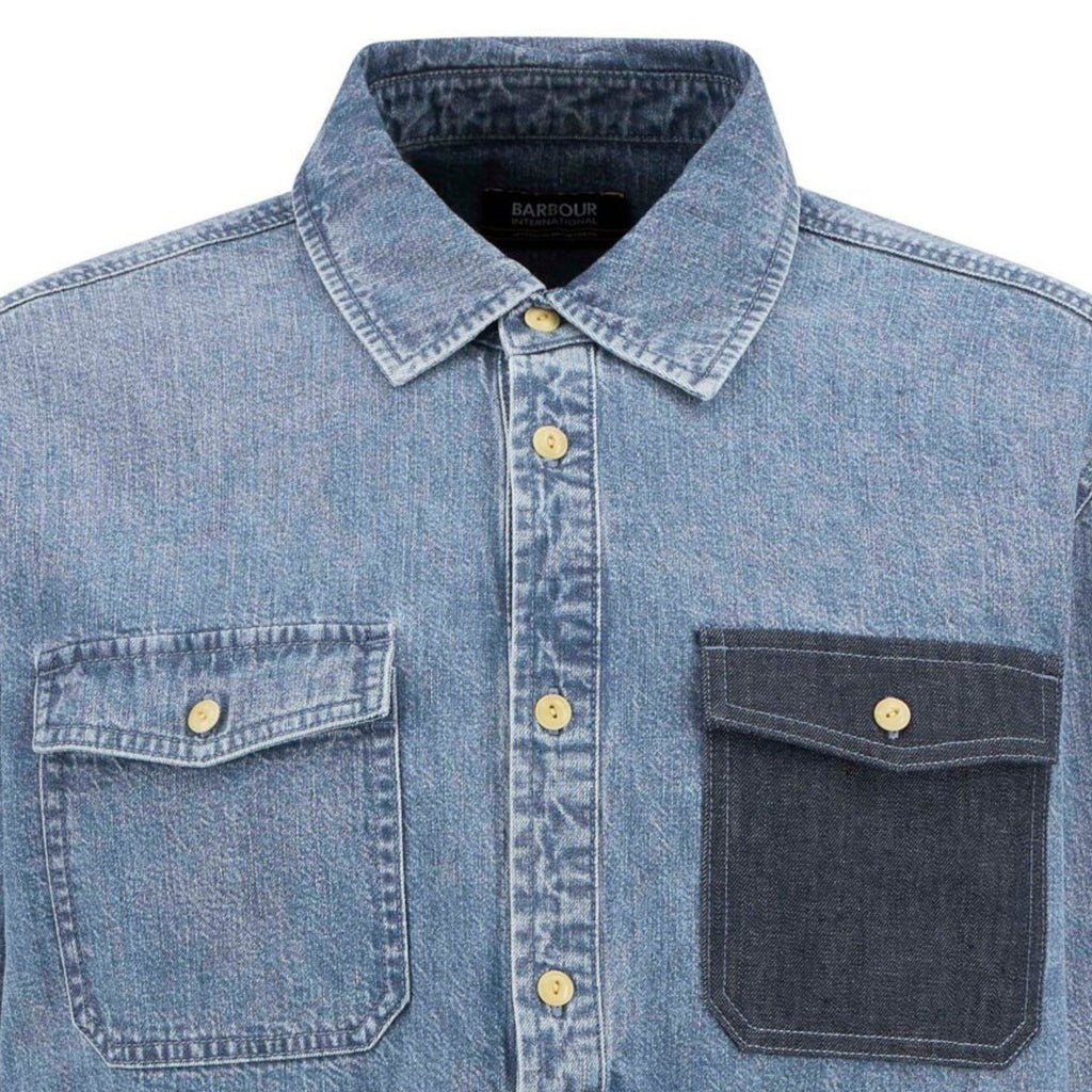 Chopper Denim Shirt - Washed Indigo
