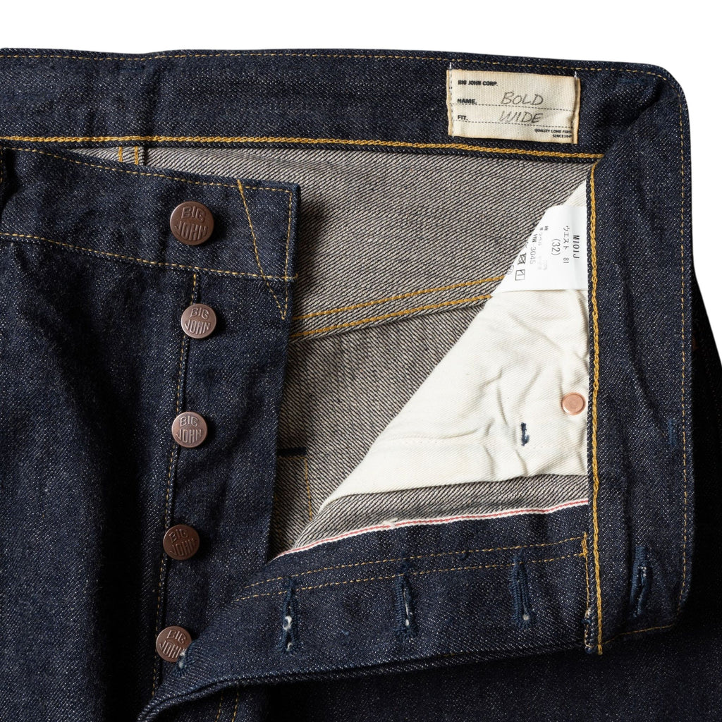 Big John Denim M101J Bold Wide Fit Jeans - Denim