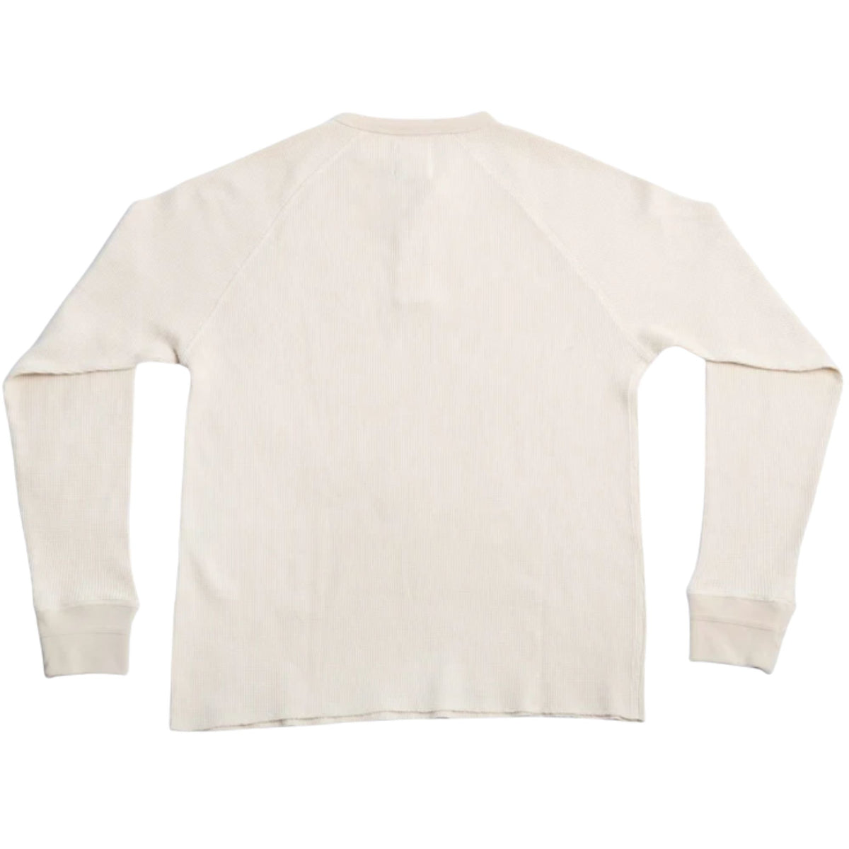 Heimat Henley Cotton Waffle Henley Polo - Seashell