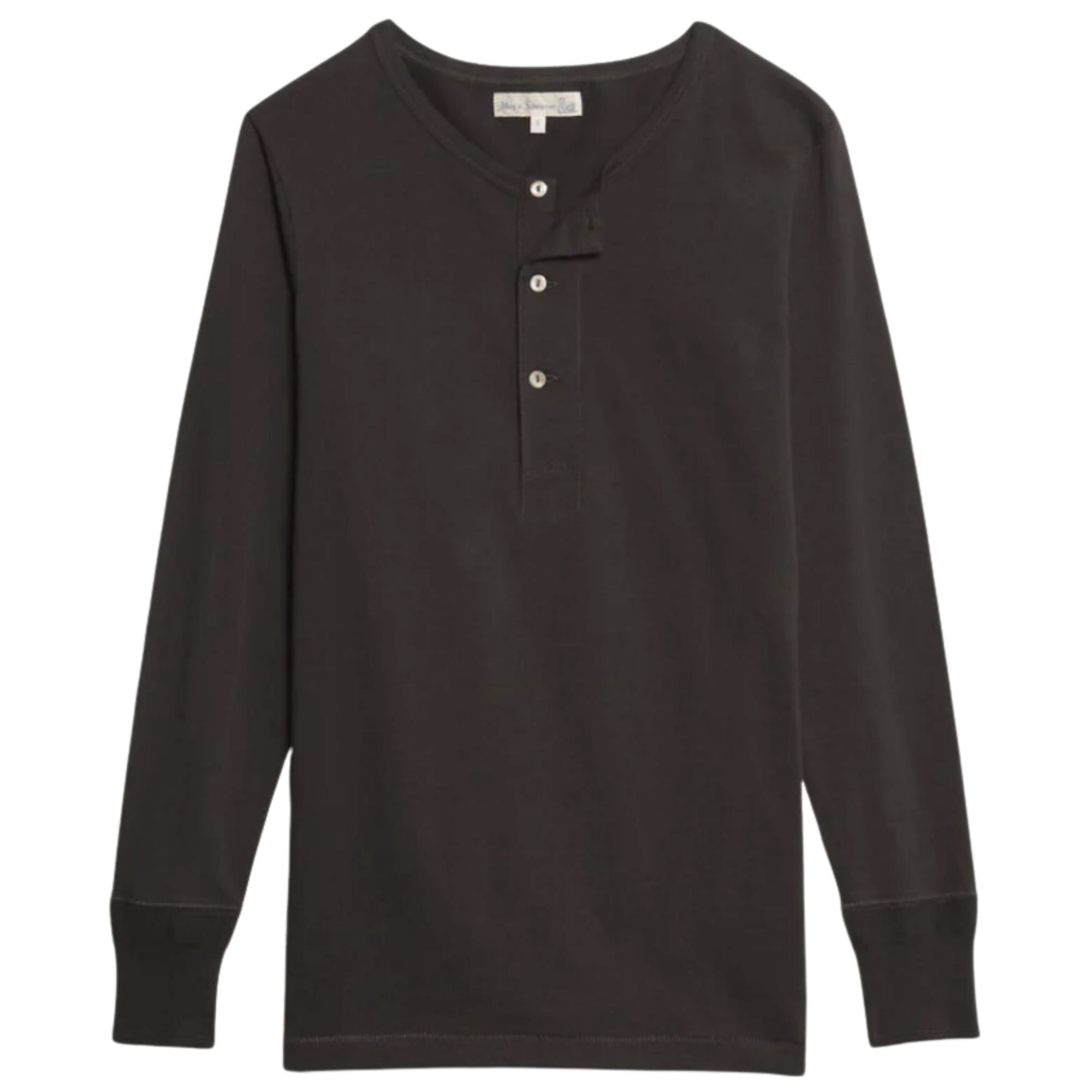 Merz b. Schwanen 2M06 Vintage Machine Refined Classic Fit Long Sleeve ...