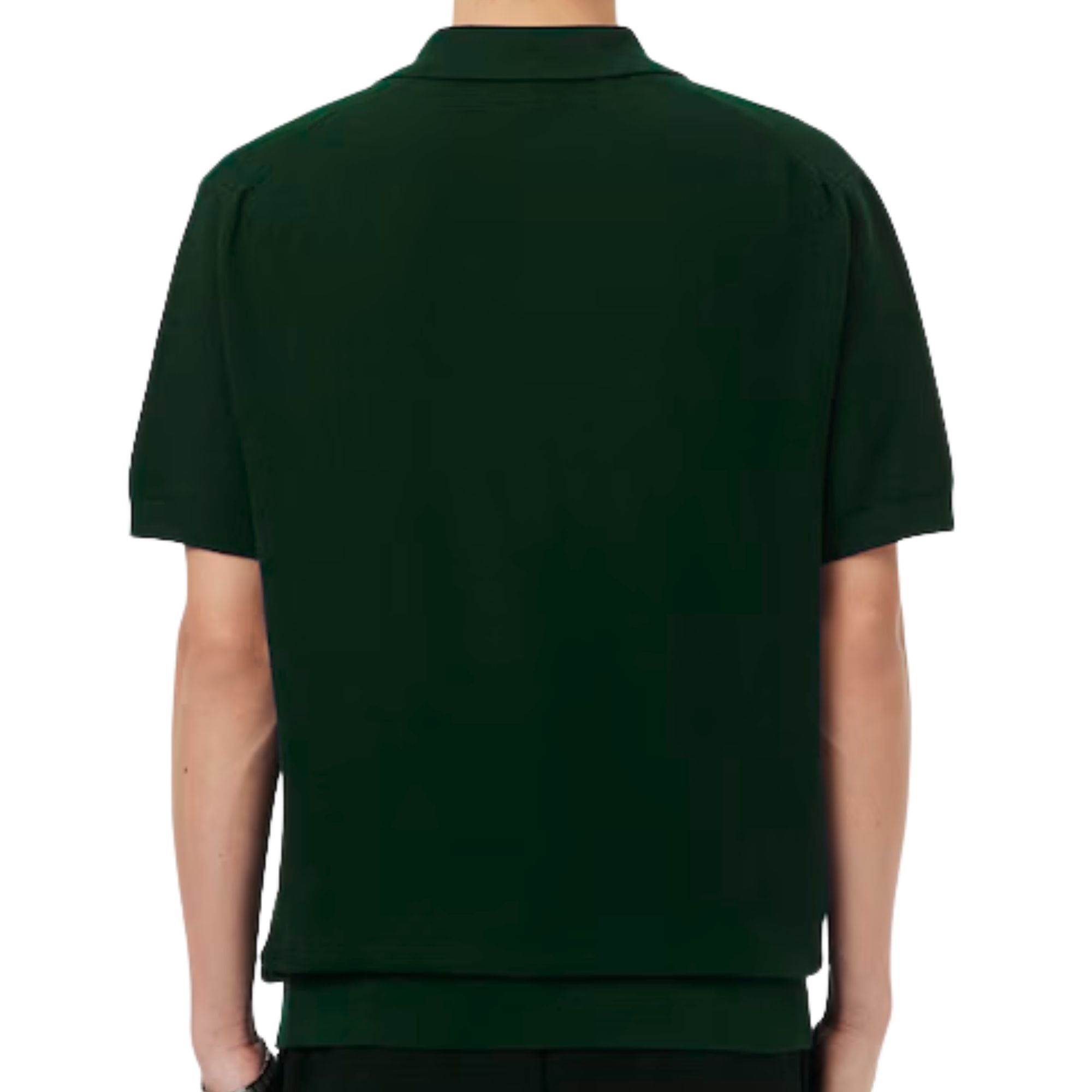 Lacoste Classic Fit Knitted Polo Shirt - Green