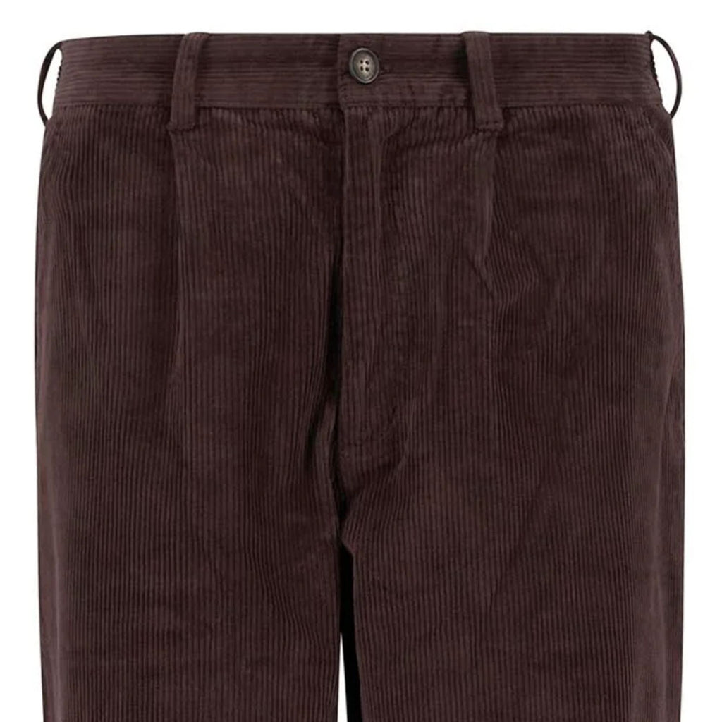 Barbour Stretch Cord Relaxed Fit Trousers - Dark Oak