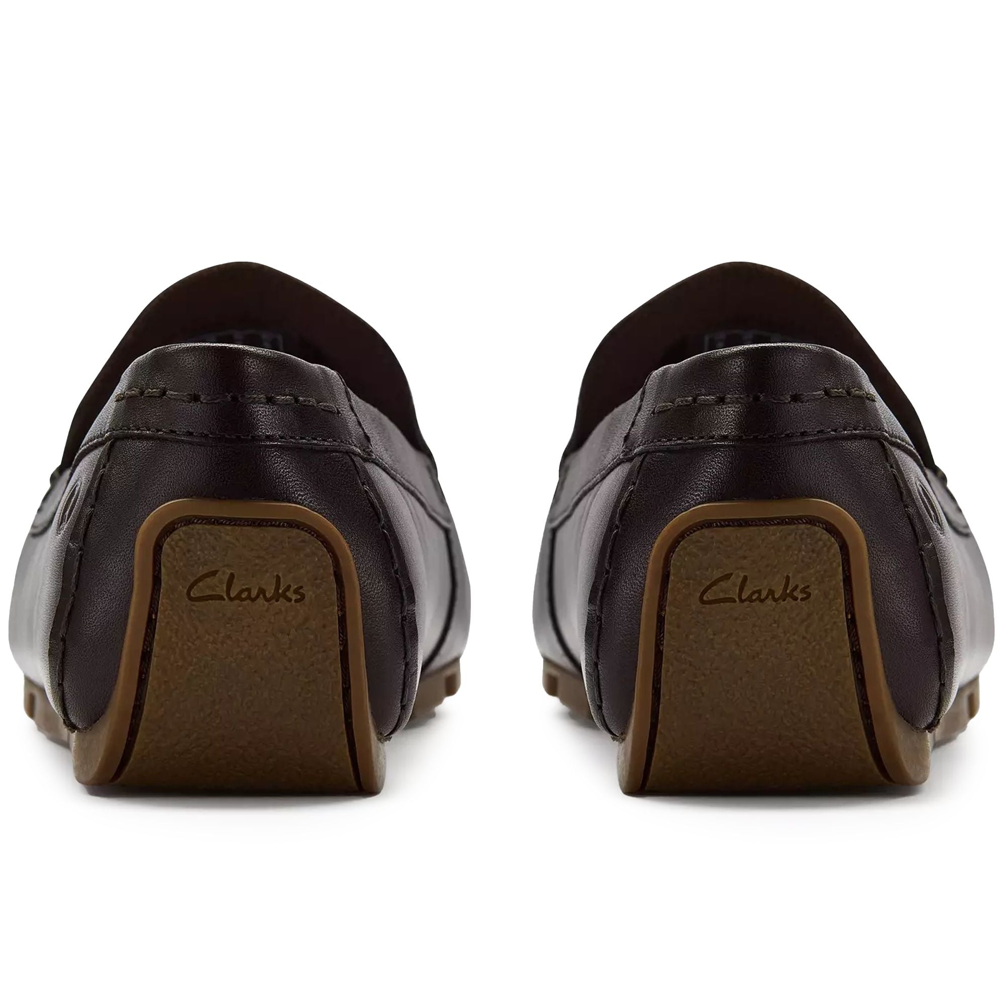 Clarks Originals Corsley Plain Loafers - Dark Brown