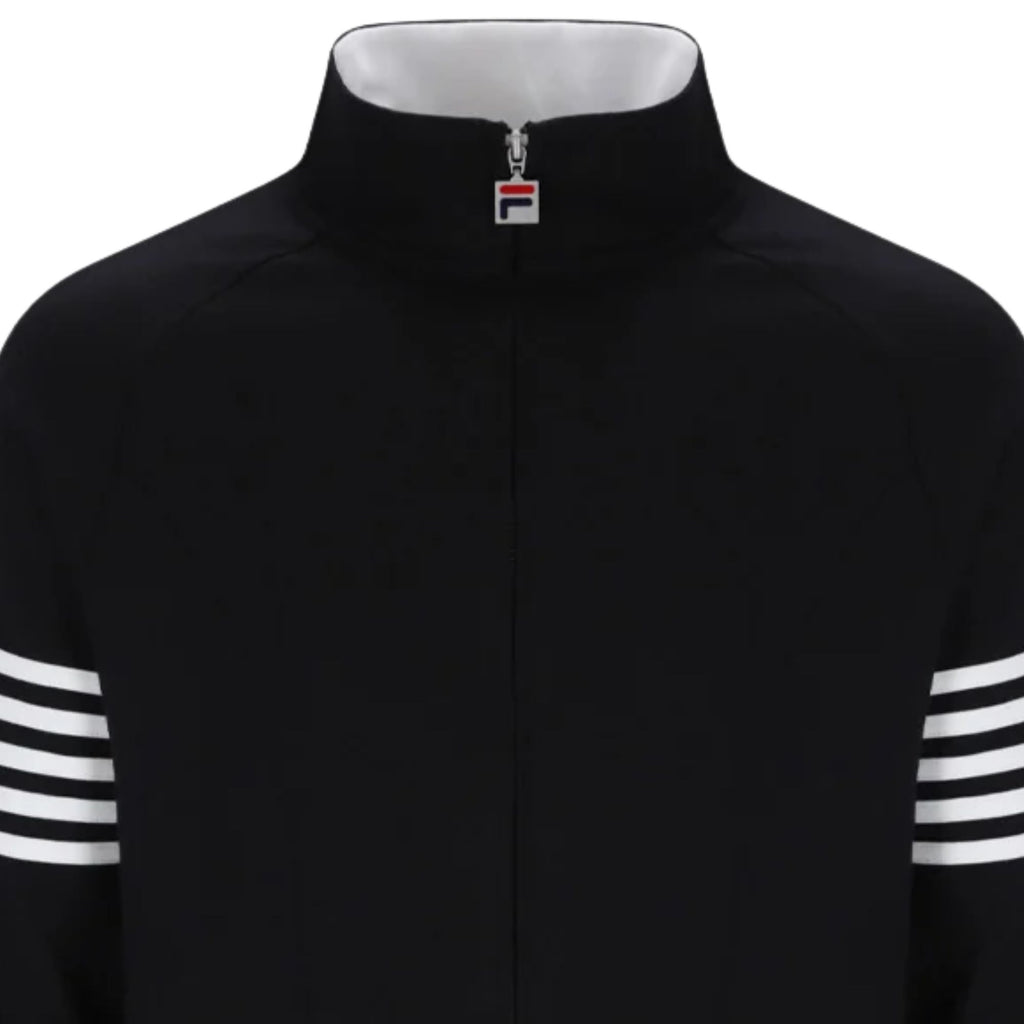 Fila Vintage Patrice Cut And Sew Jacket - Black/White