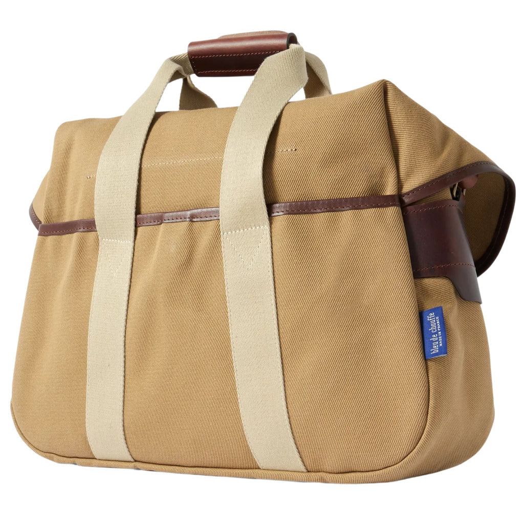 Bleu de Chauffe Sac Business Musette Weekend Bag - Camel
