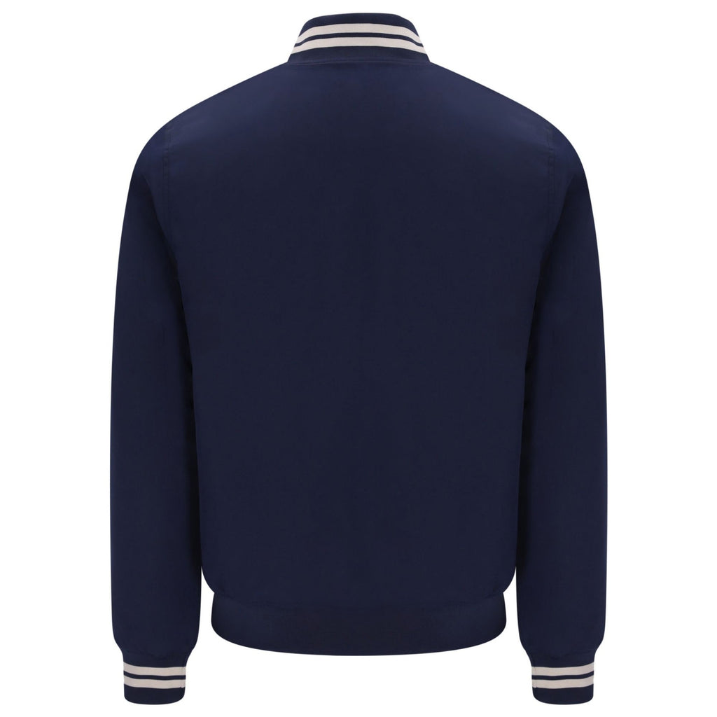 Sergio Tacchini Court Bomber Jacket - Maritime Blue/Peyote