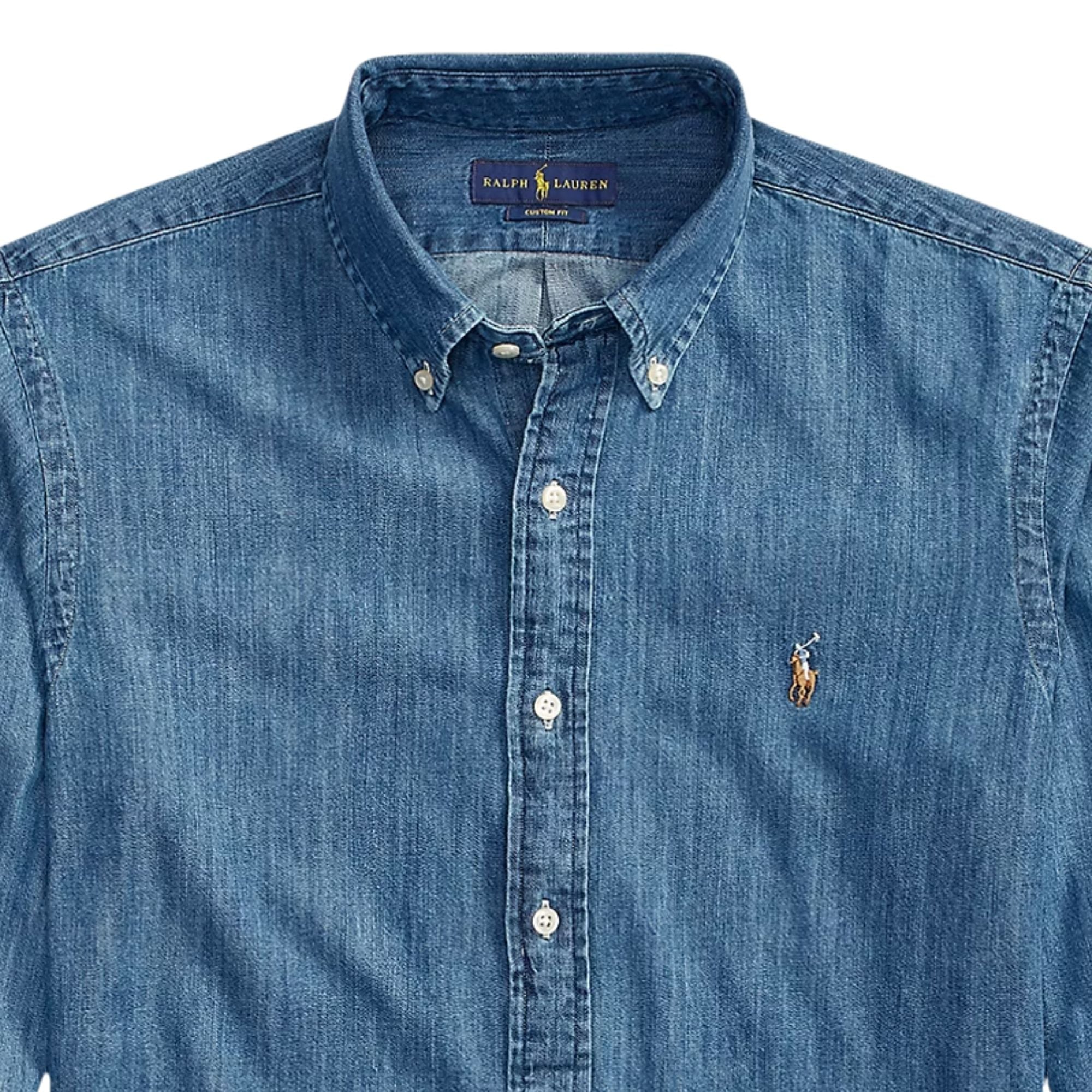 Polo Ralph Lauren Custom Fit Denim Shirt - Denim