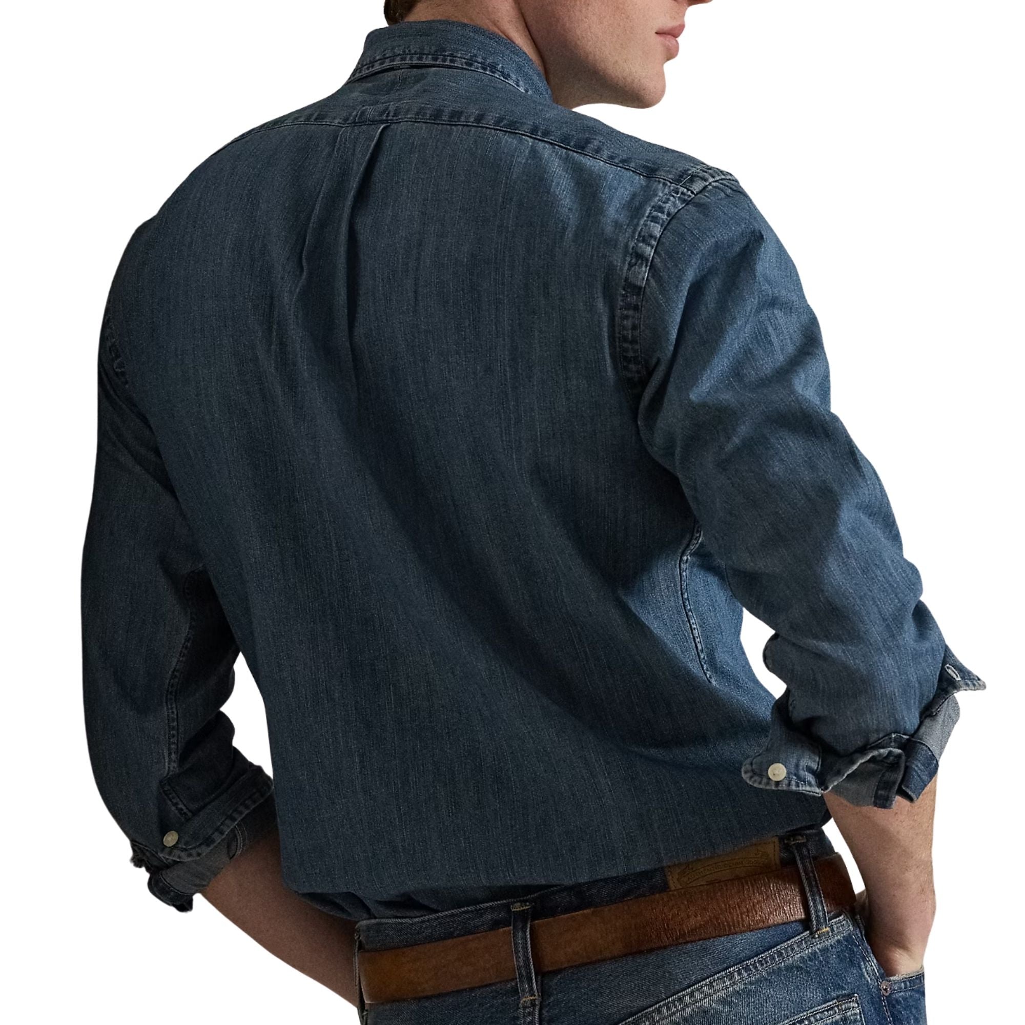 Polo Ralph Lauren Custom Fit Denim Shirt - Denim