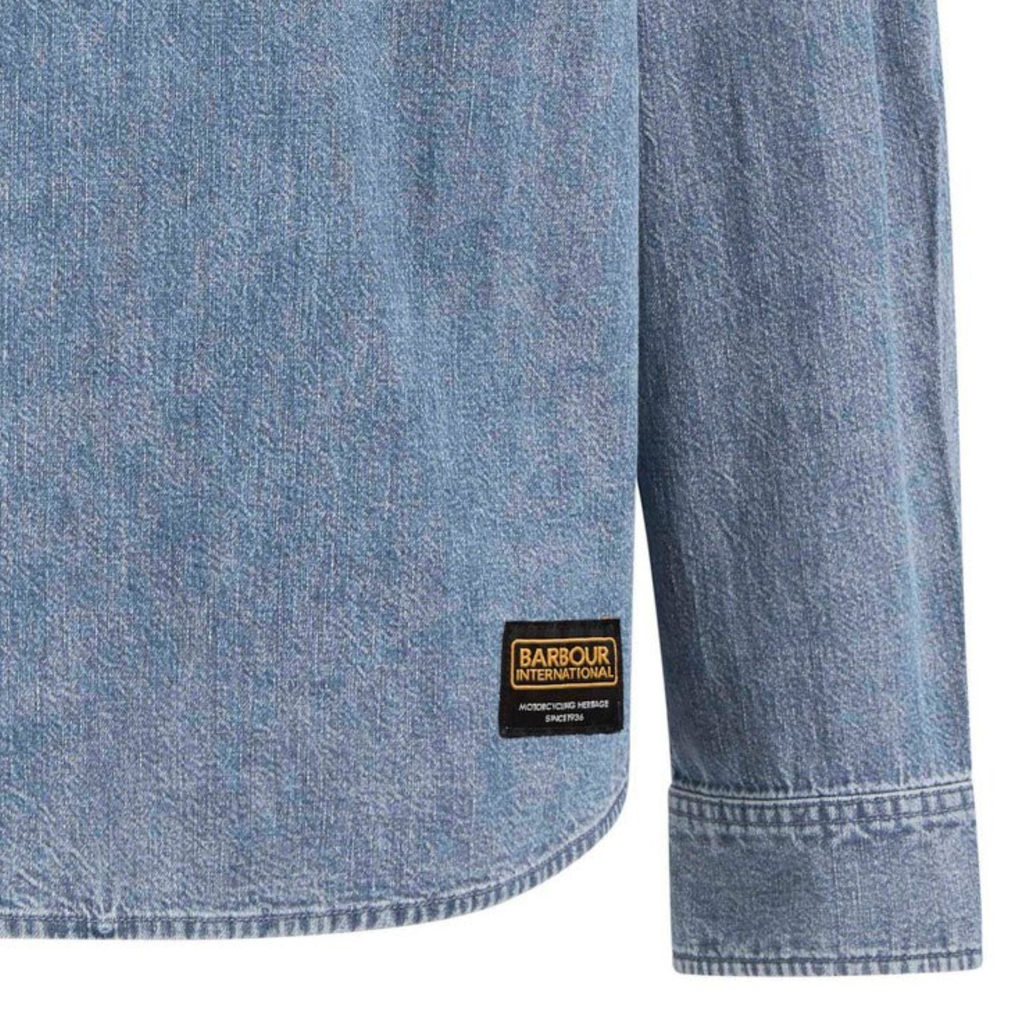 Chopper Denim Shirt - Washed Indigo